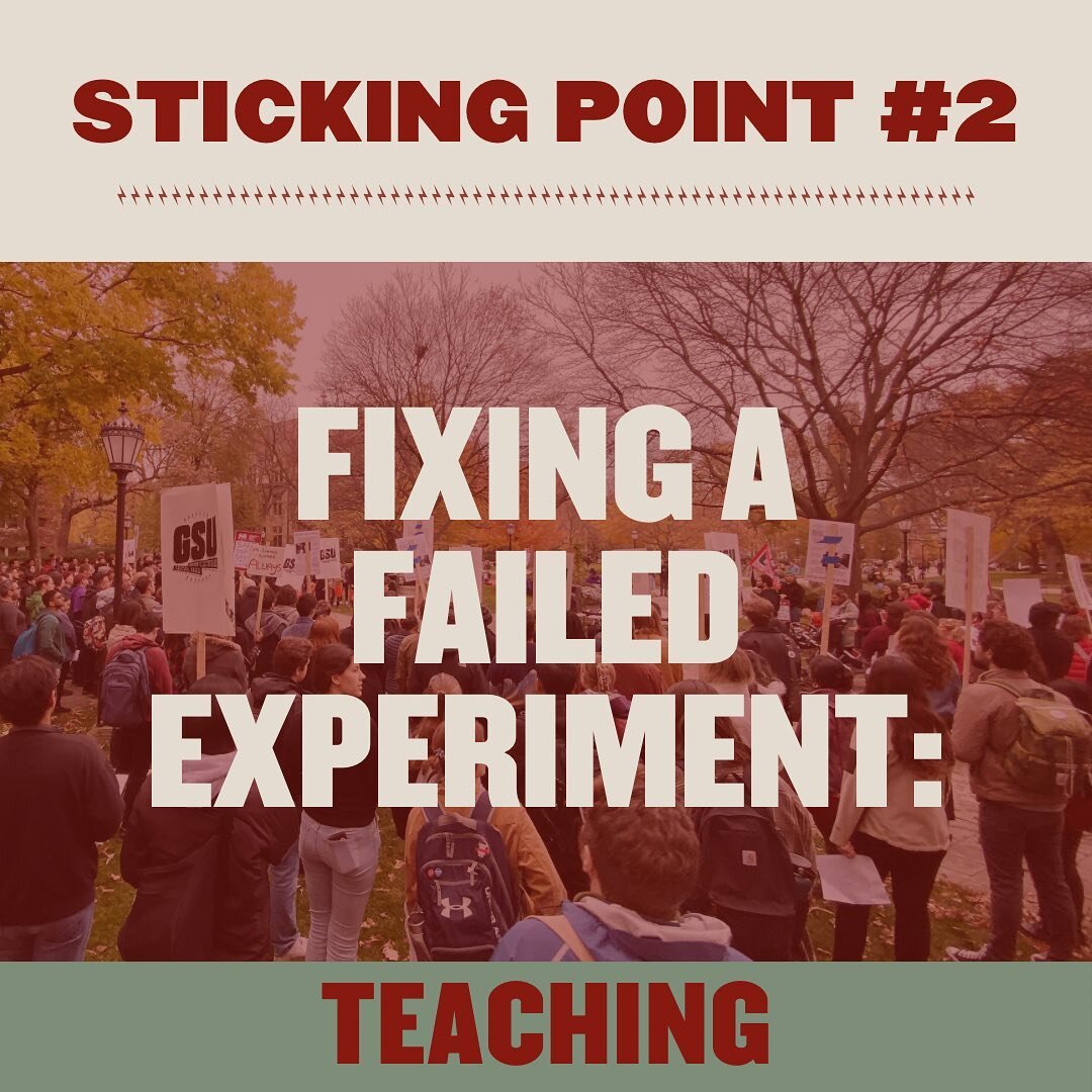In 2019 @uchicago proposed a teaching structure in which teaching was tied exclusively to academic progress. Since it&rsquo;s implementation, the university has received pushback from both faculty and grad workers because, let&rsquo;s face it, it was