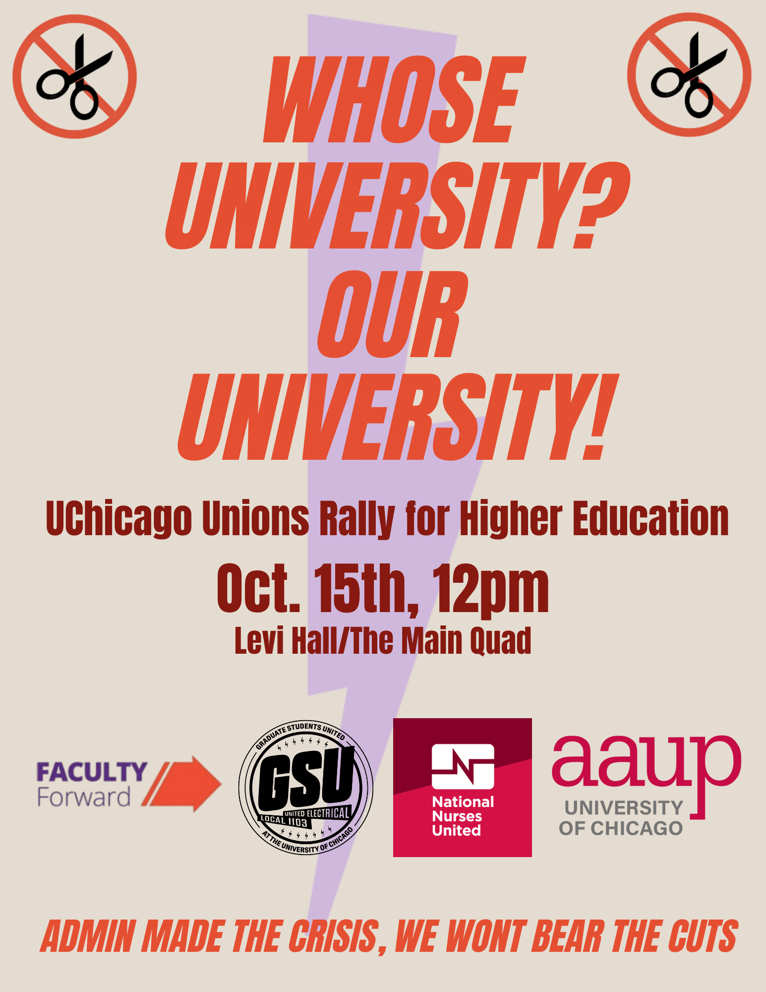 Upcoming Events — UChicago GSU