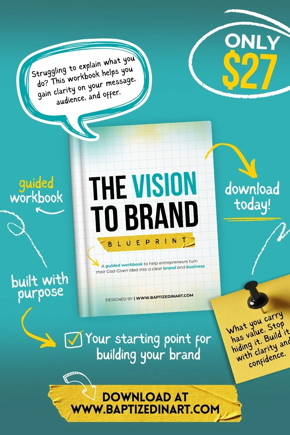 Vision To Brand Guided Workbook