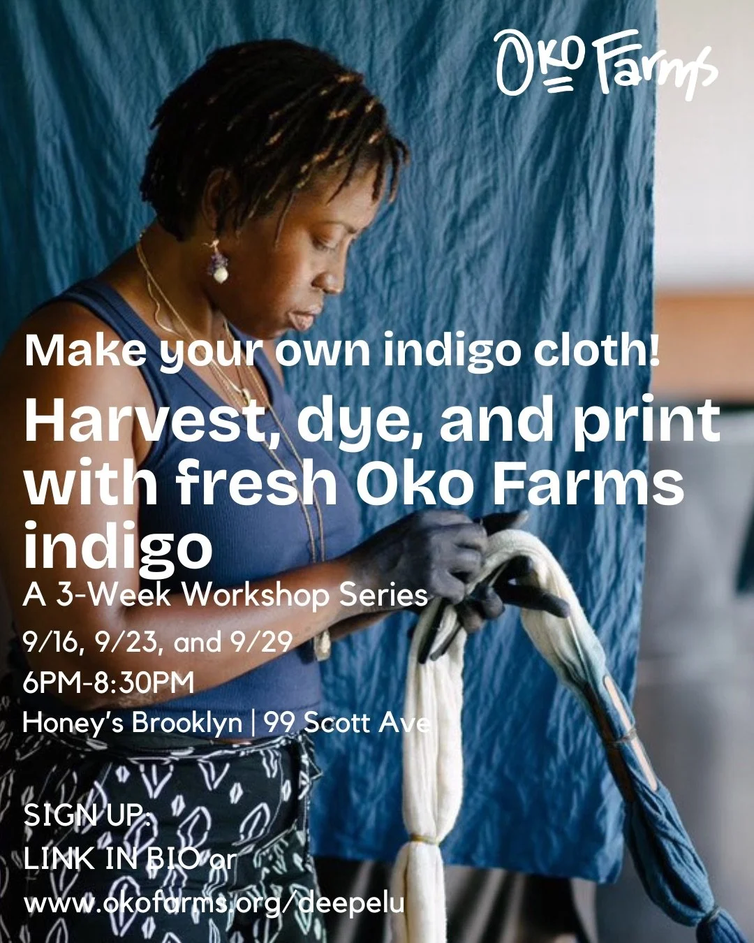 Community Spotlight: Indigo &amp; Cyanotype Study with Oko Farms