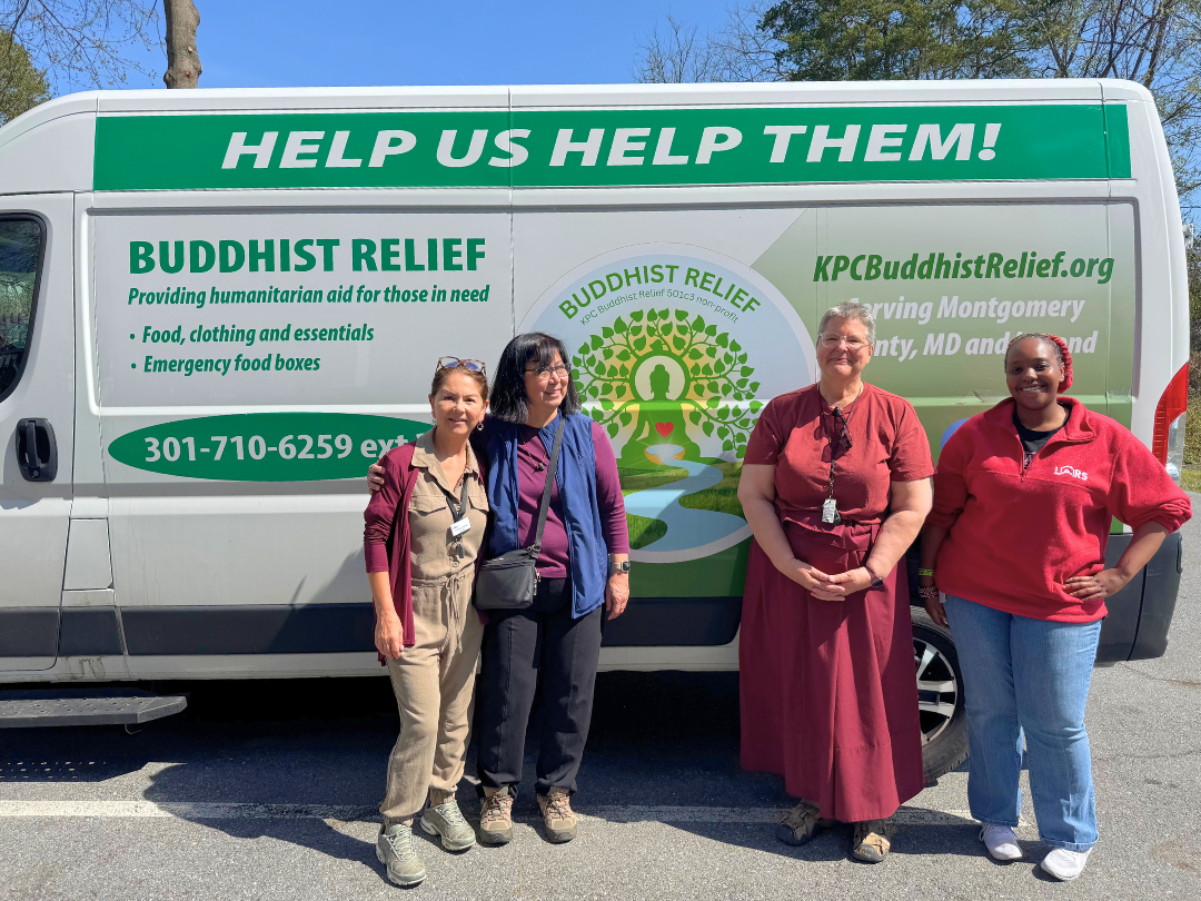 KPC Buddhist Relief Supports Prince George’s County!