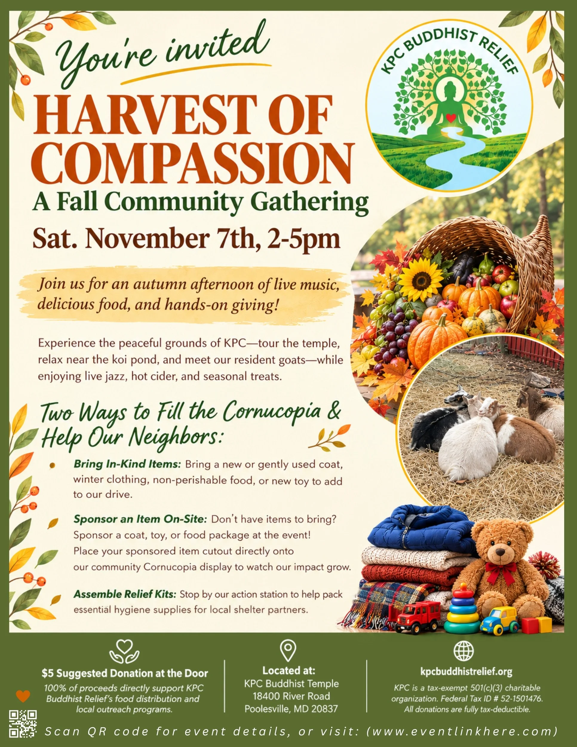 Harvest of Compassion: A Fall Community Gathering