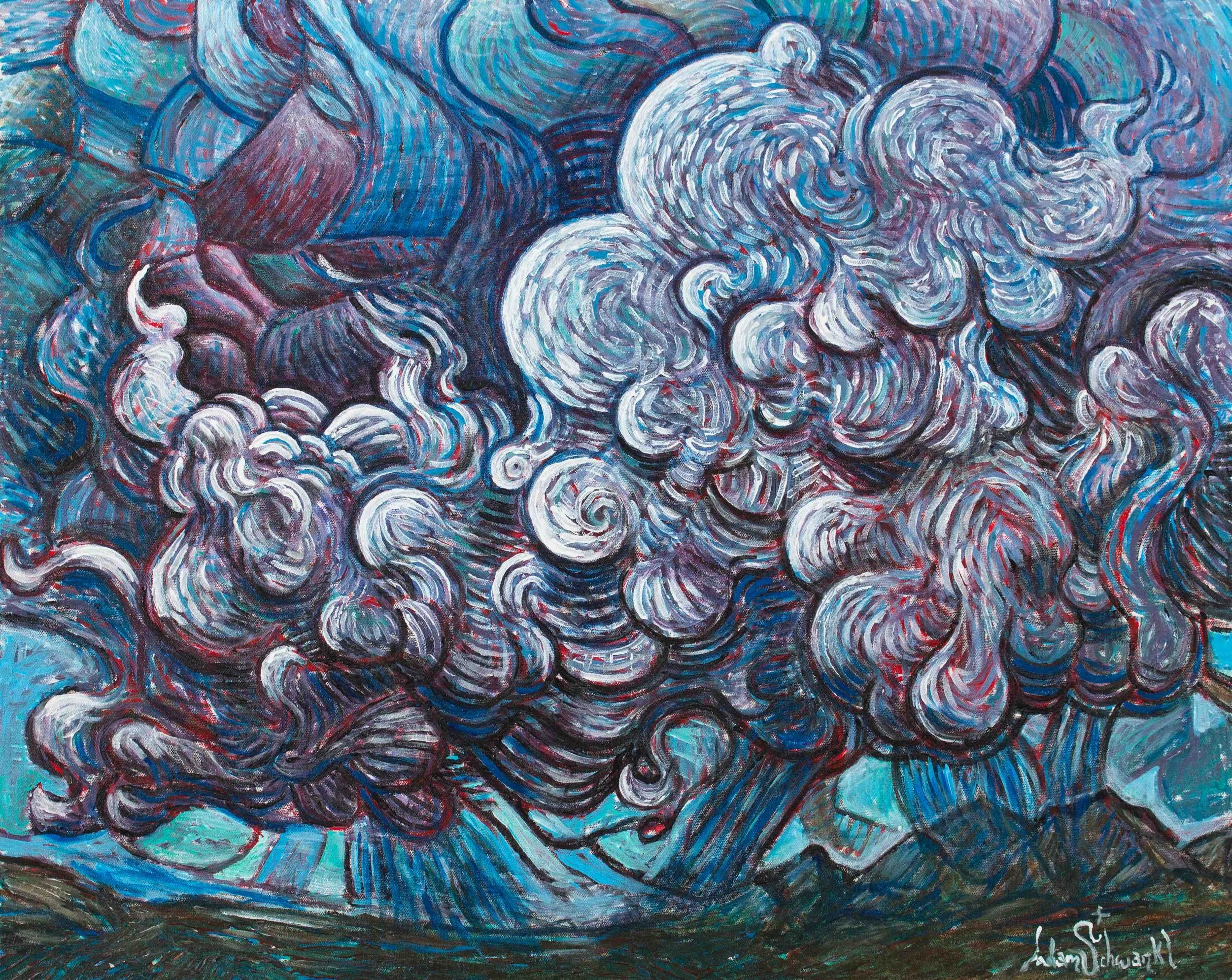 Raincloud Over The Bridgers