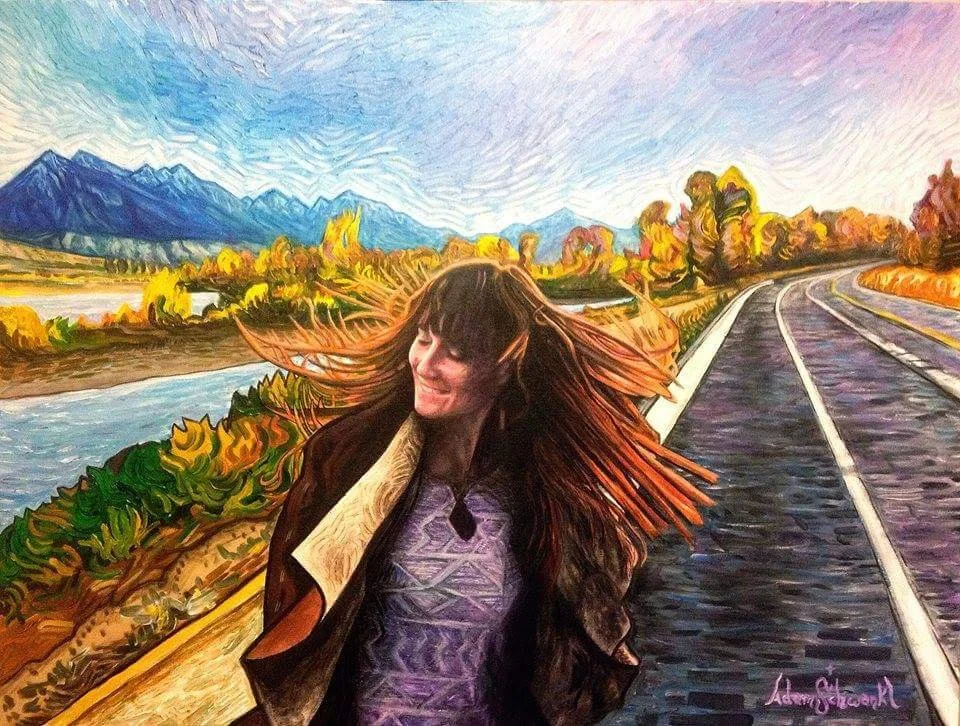 Vava in Paradise Valley