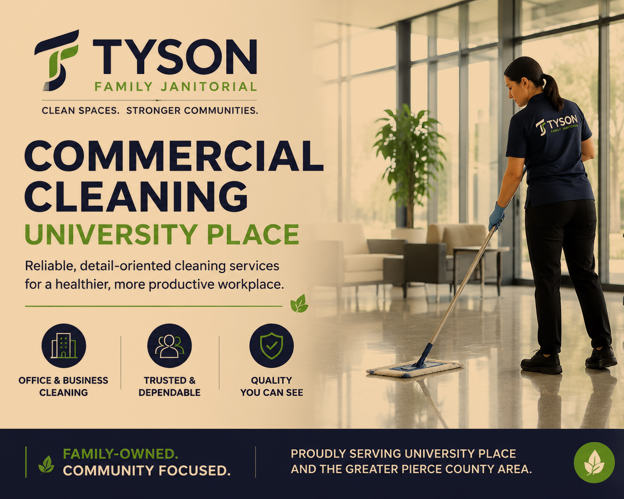 Why Every Business Needs a Customized Commercial Cleaning Plan