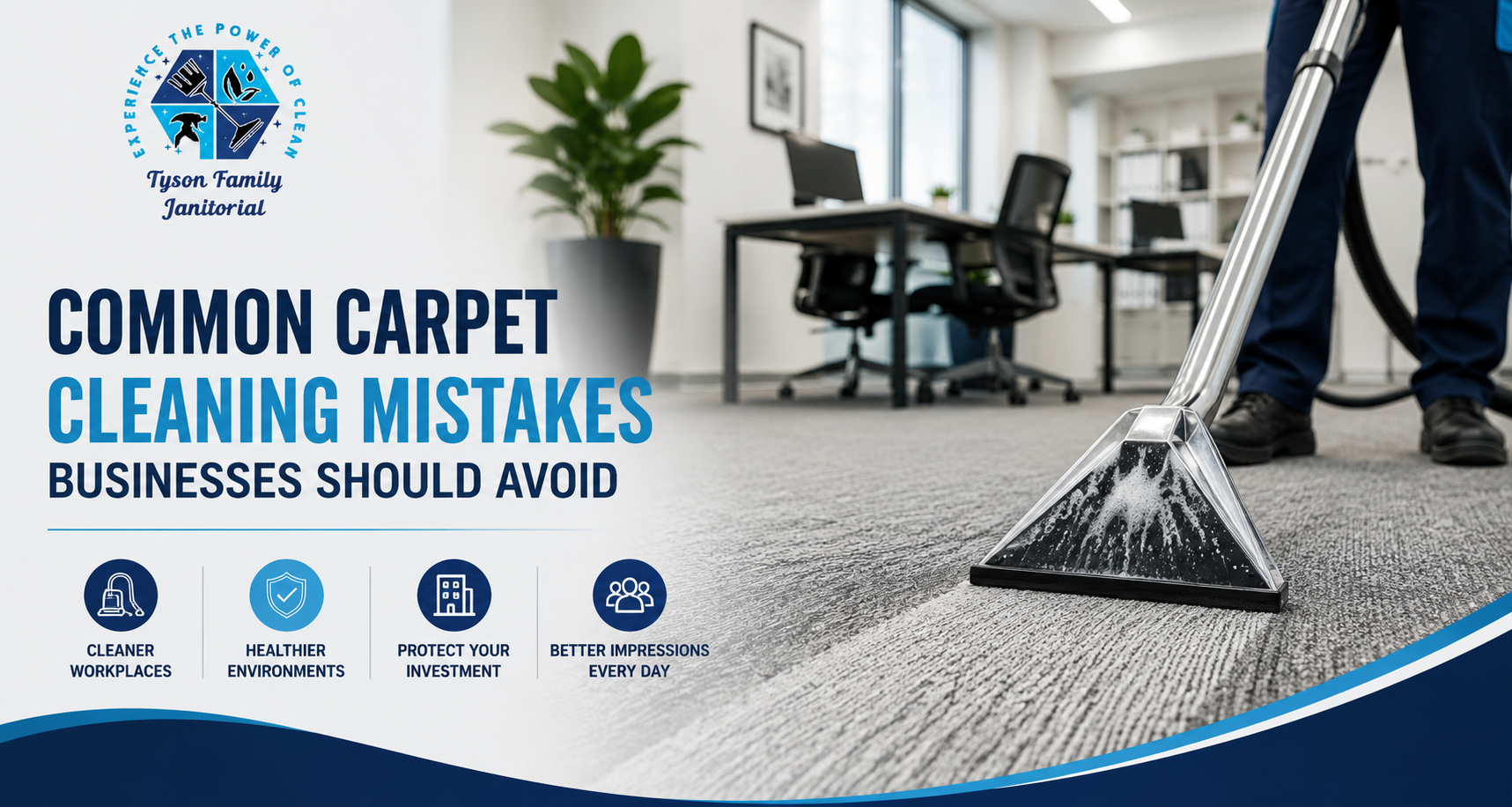 Common Carpet Cleaning Mistakes Businesses Should Avoid