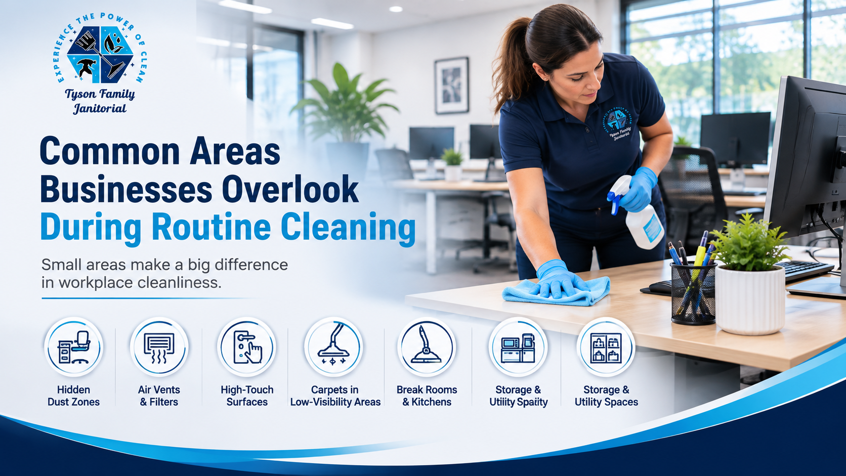 Common Areas Businesses Overlook During Routine Cleaning