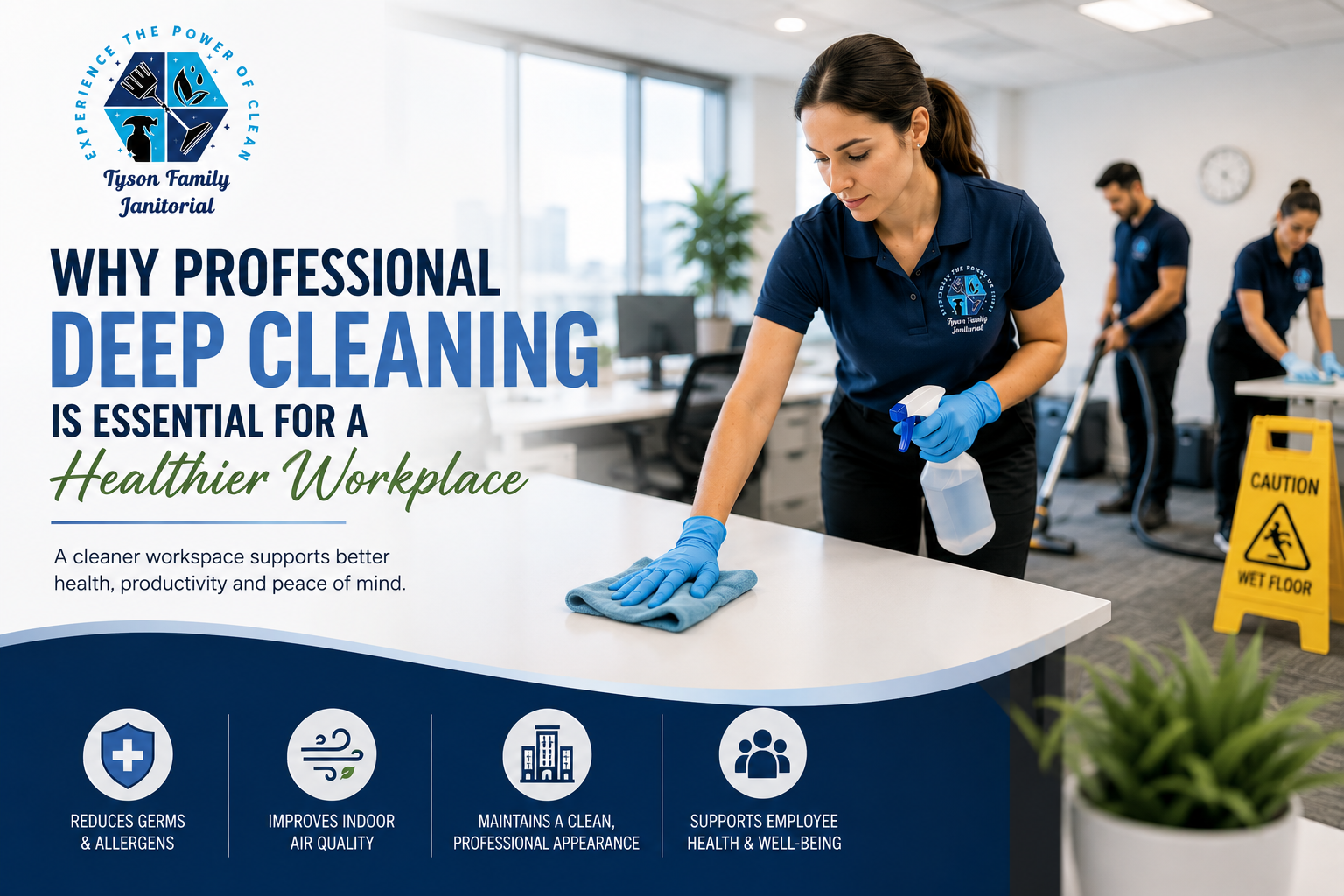 Why Professional Deep Cleaning Matters for a Healthier Workplace