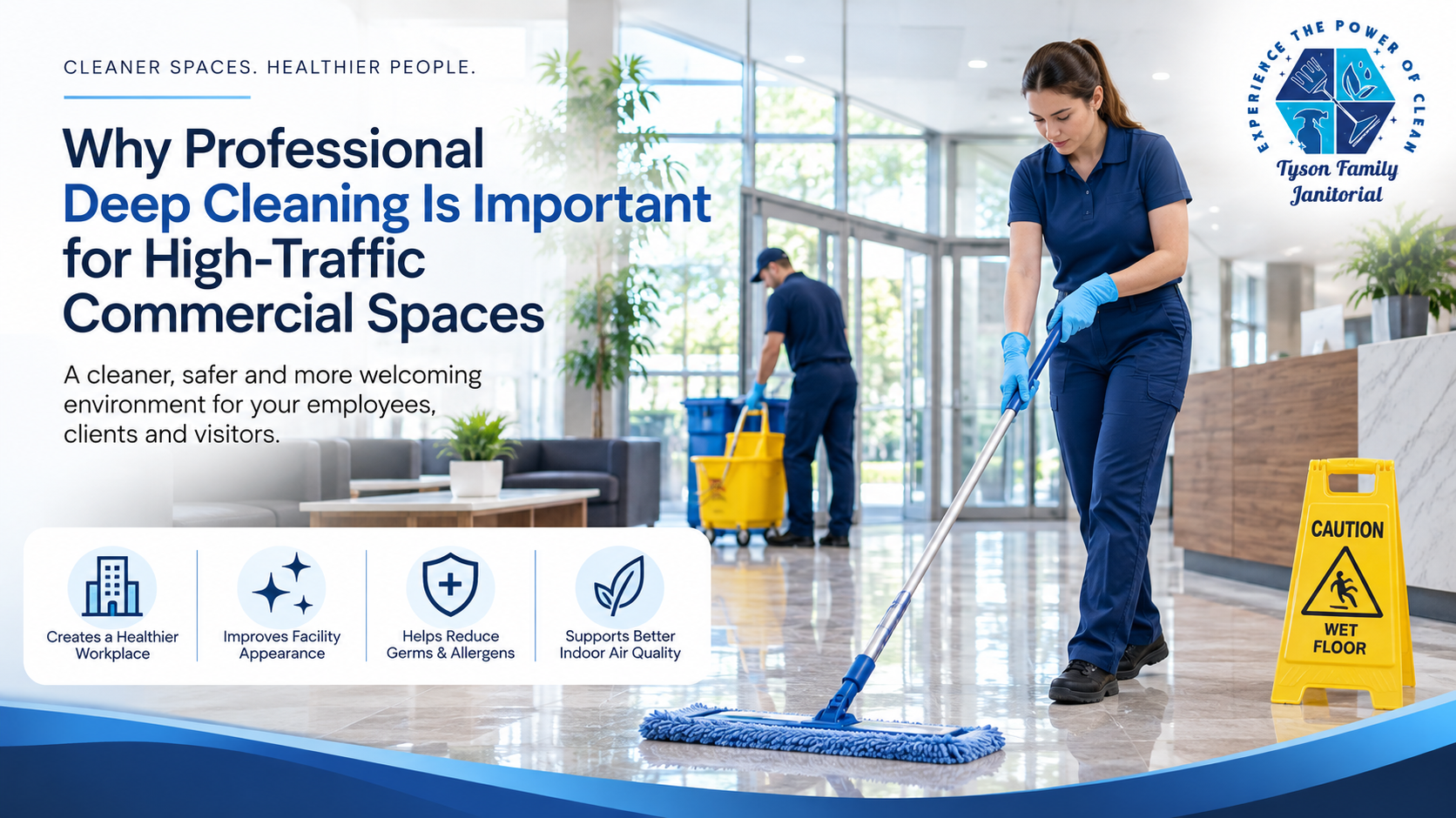 Why Is Professional Deep Cleaning Important for High-Traffic Commercial Spaces?