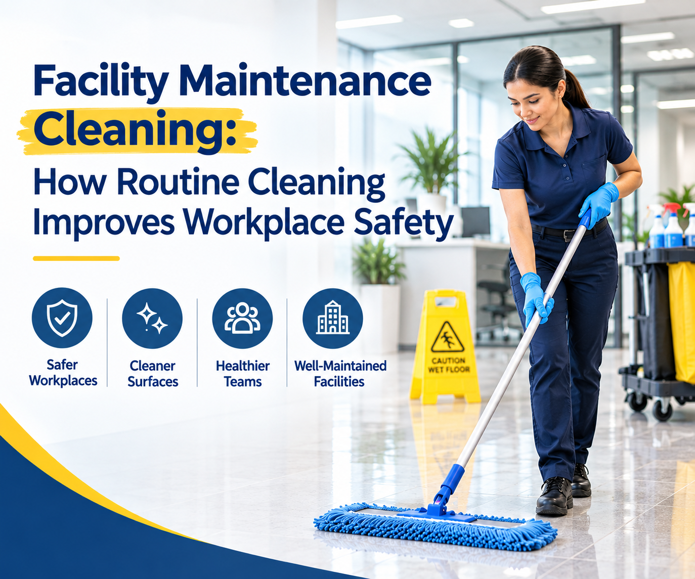 Facility Maintenance Cleaning: How Routine Cleaning Improves Workplace Safety
