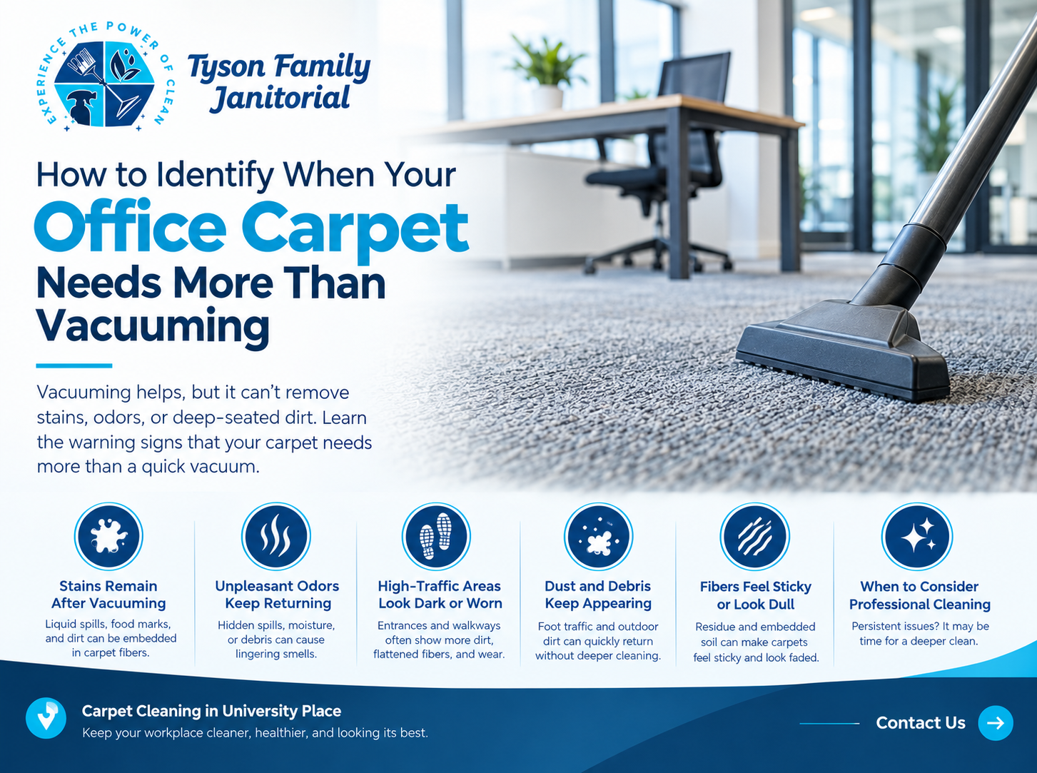 How to Identify When Your Office Carpet Needs More Than Vacuuming