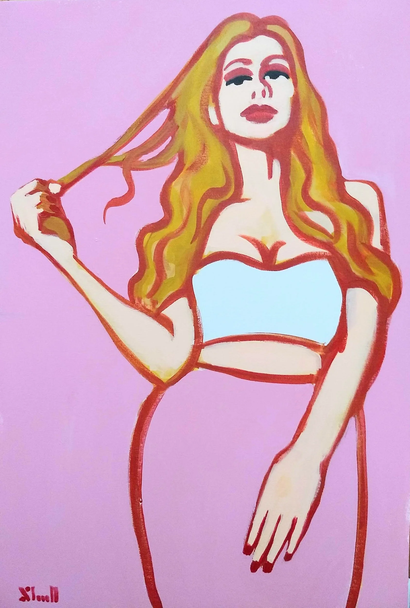 beautiful-sad-girl-figure-painting-drawing-micah-shull-pop-art