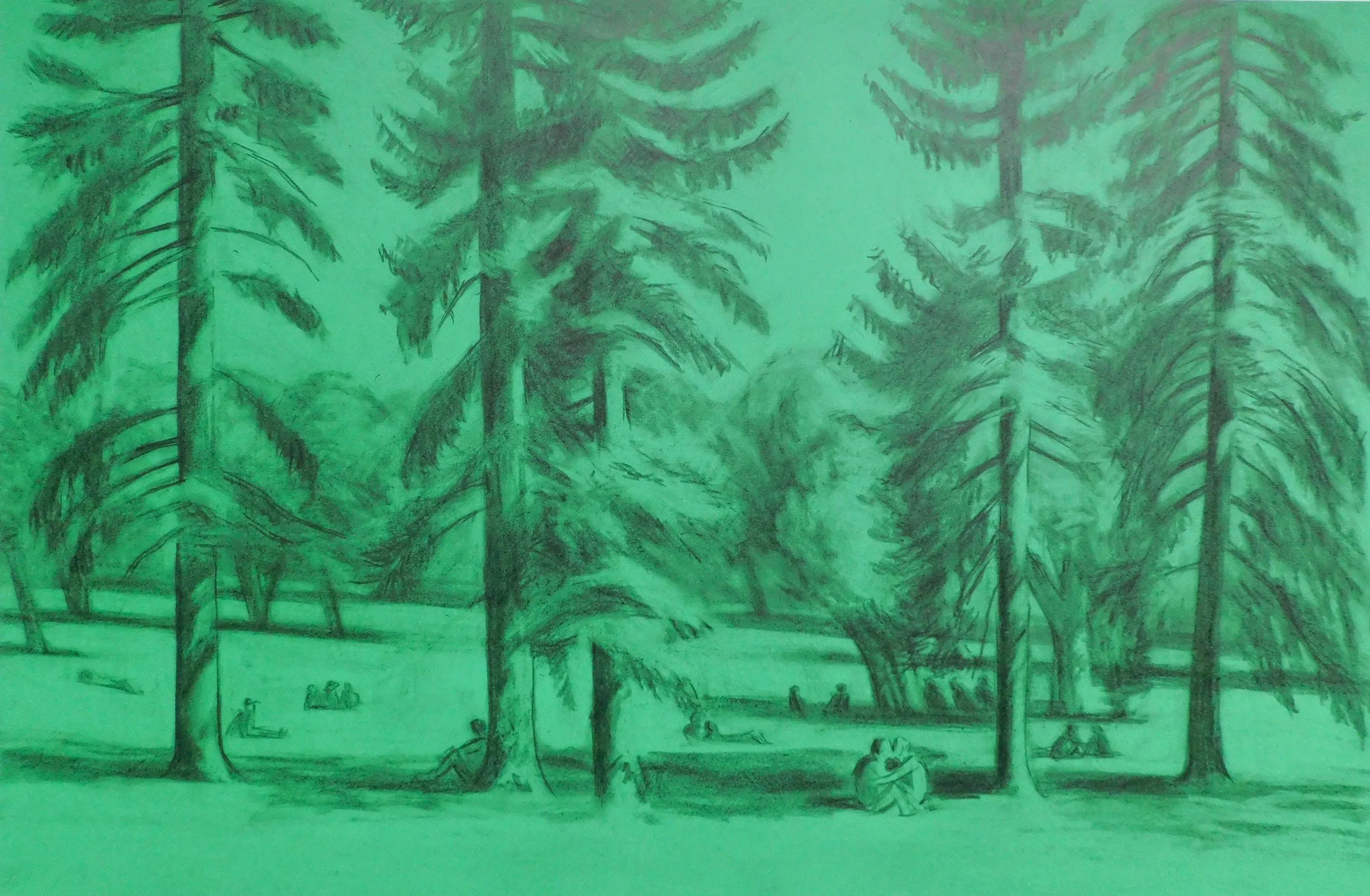 cheesman-park-plein-air-painting-drawing-trees-denver-colorado-micah-shull-art