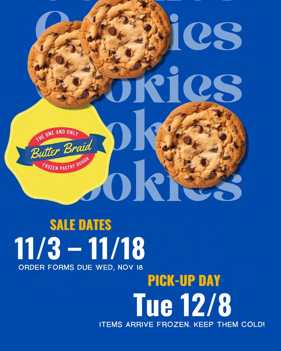 Cookie Dough Sale