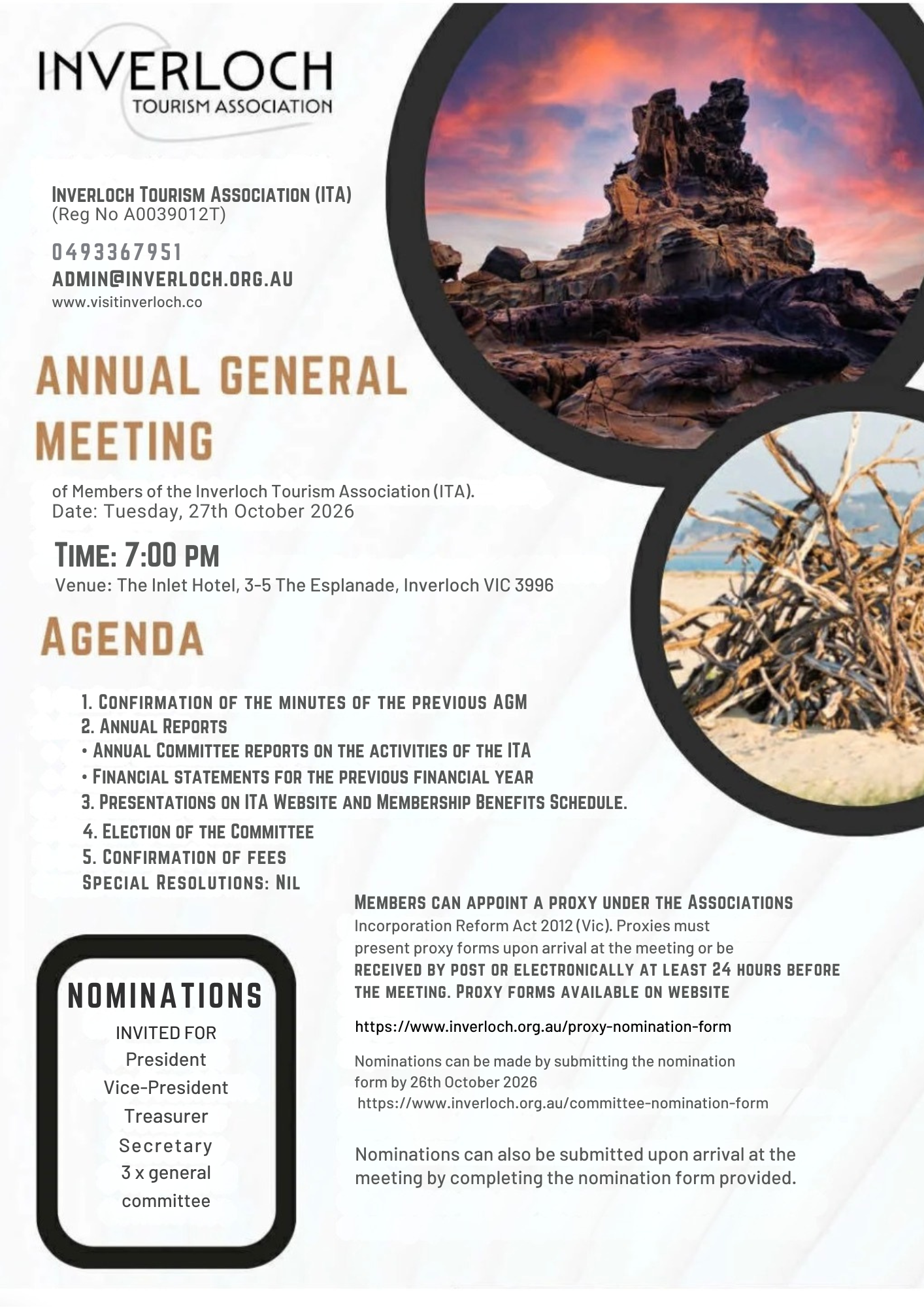ITA AGM Oct 27th 2026 