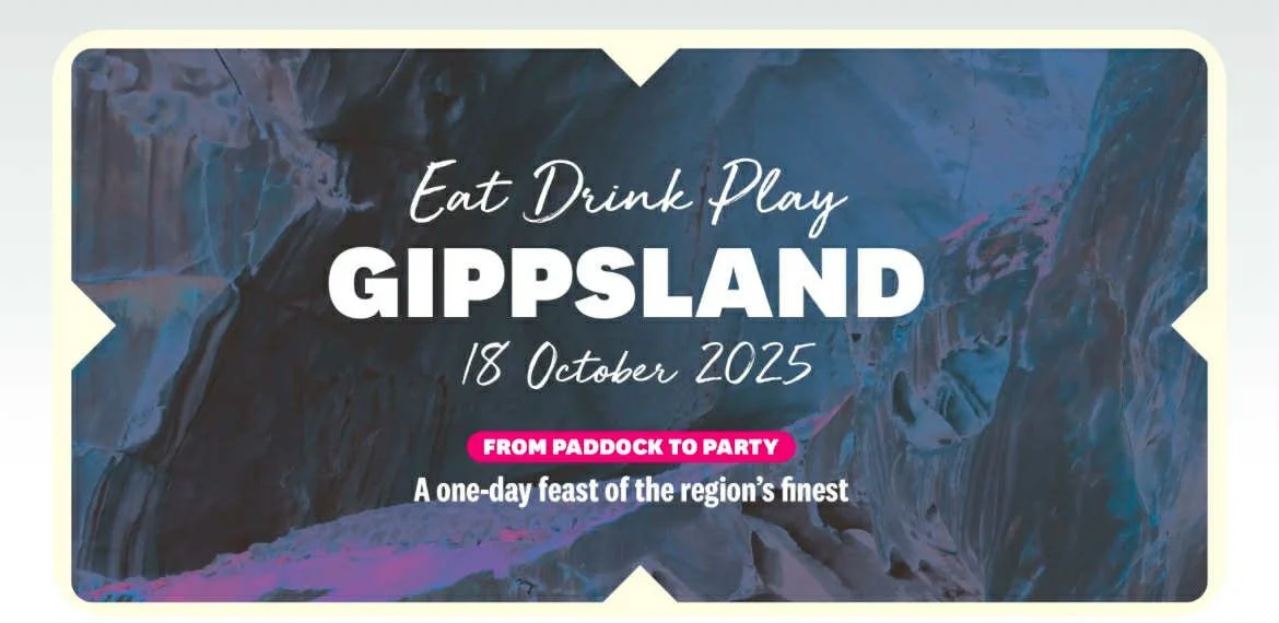 Eat Drink Play Gippsland festival October 18.