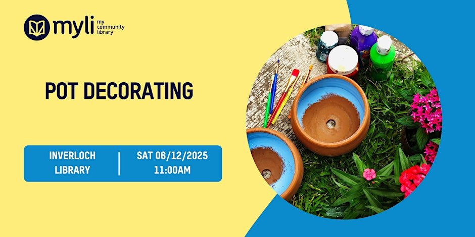 Pot Decorating Inverloch Library