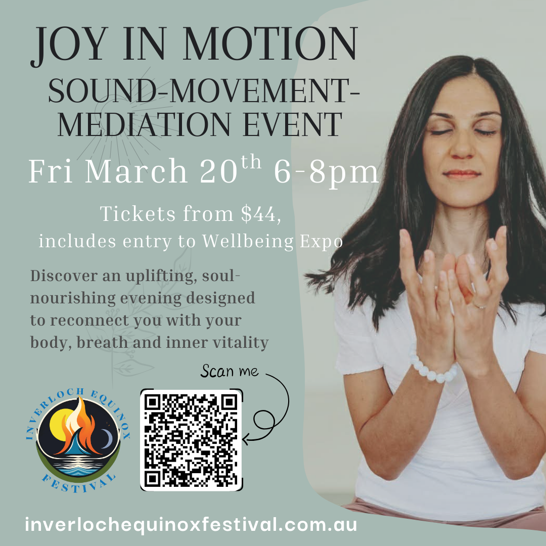 Joy in Motion; Flow, Movement, Meditation 