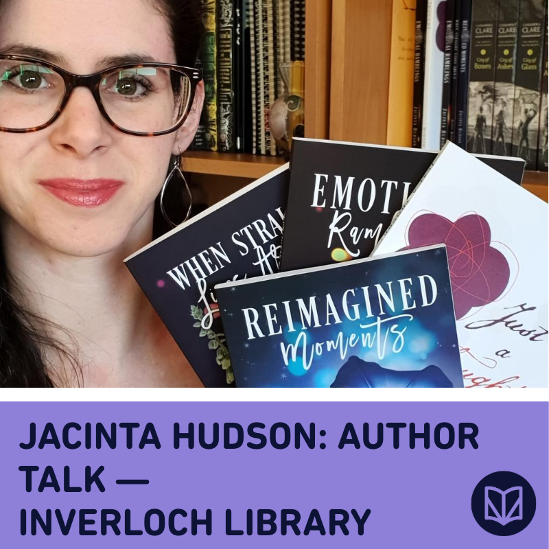 Author talk Jacinta Hudson