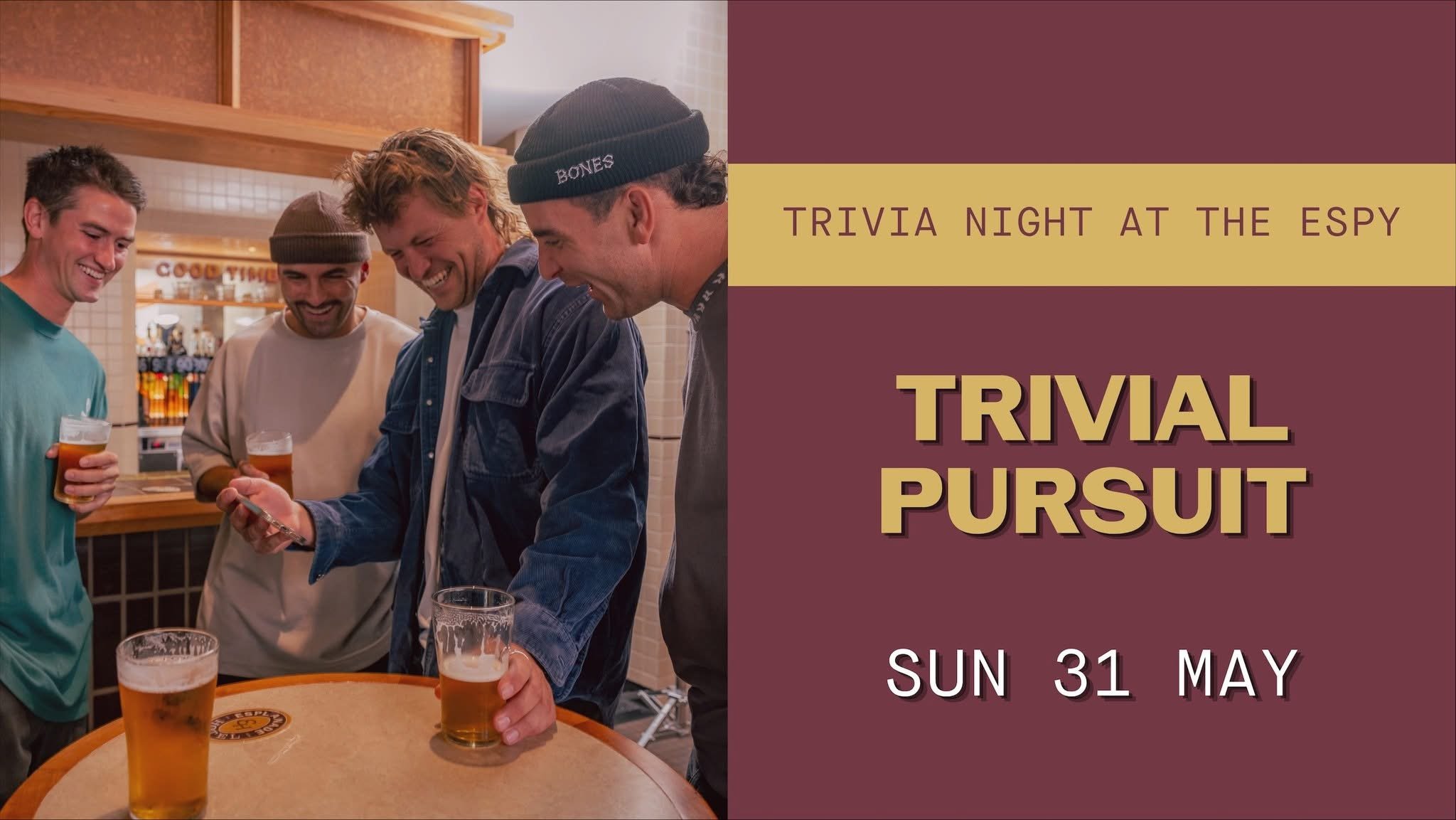 Trivia night at the Espy