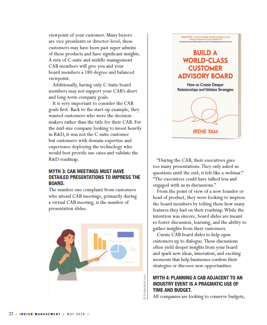 Top 5 Myths About Customer Advisory Boards