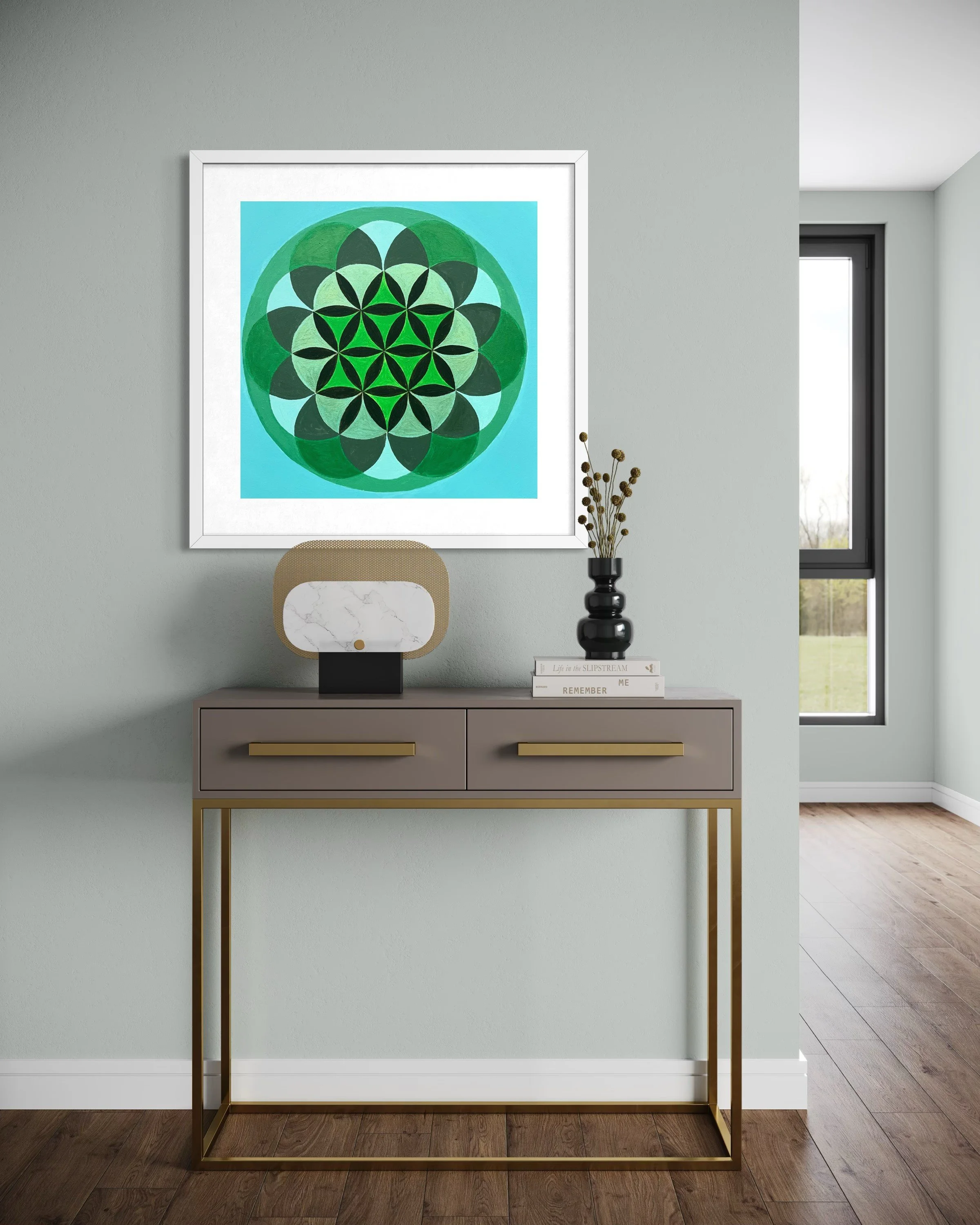 Flower of Life 5 - Green Harmony - hallway.jpg
