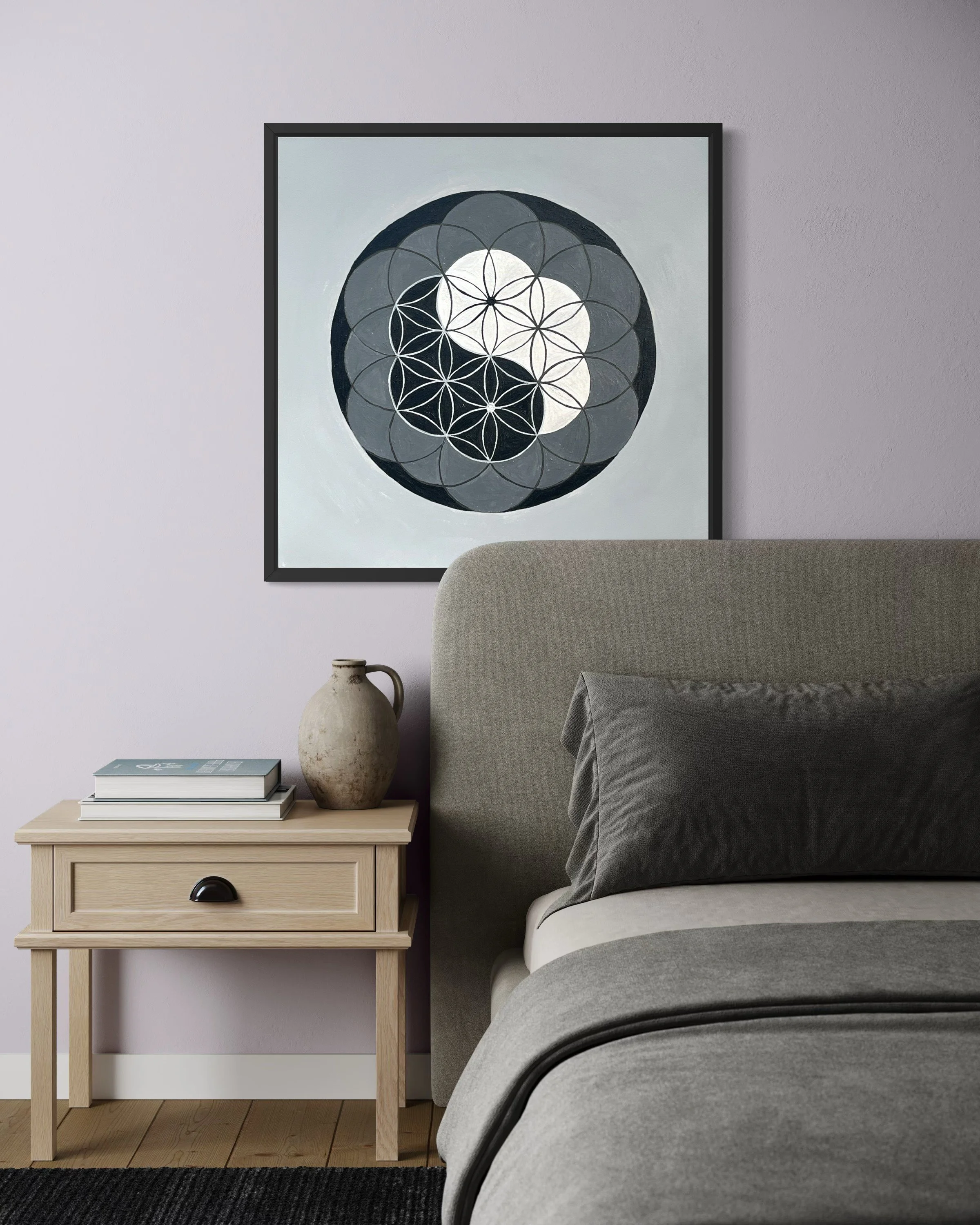 Flower of Life - yin yang -bedroom 2.jpg