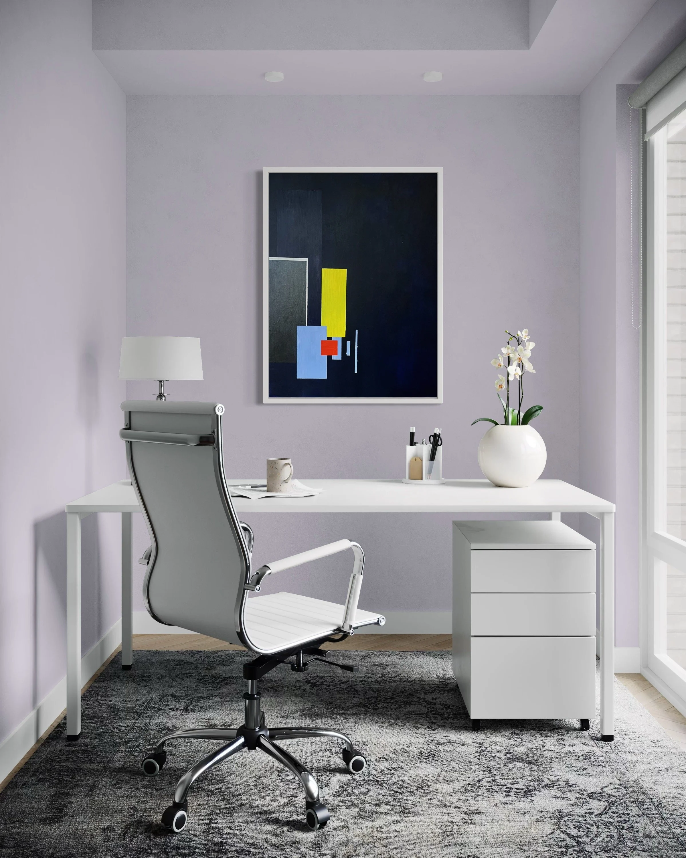 Metropolis 2 - Evening Scene - office .JPG