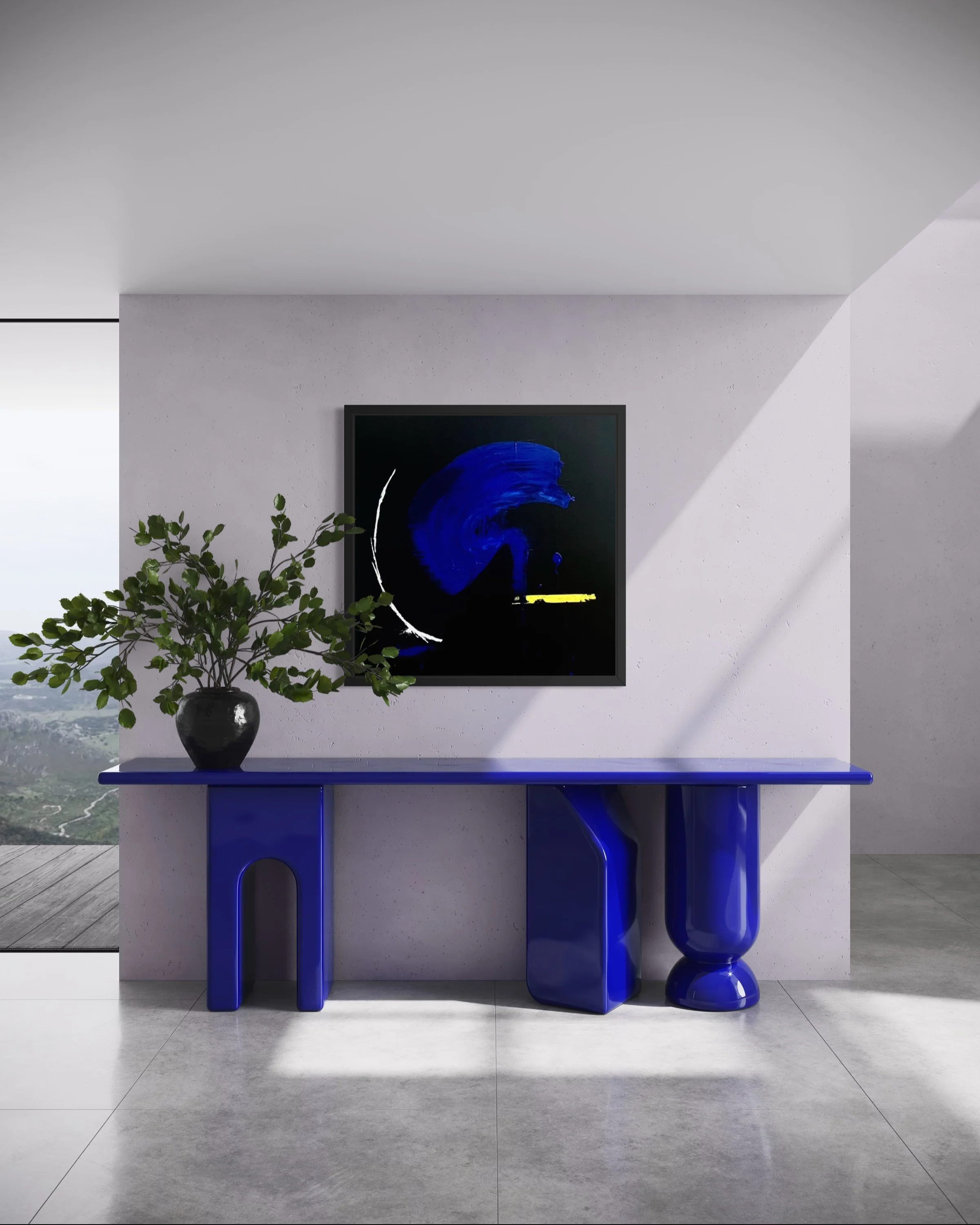 Lucky Bean Wave - Blue table.jpg