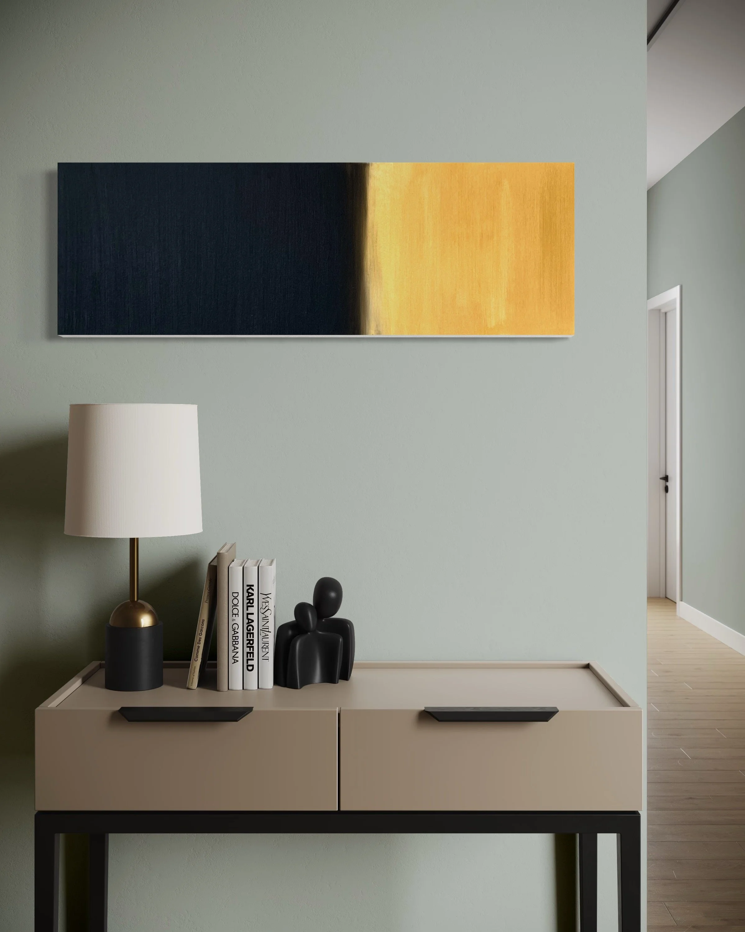 Melanin Dominant - hallway.JPG