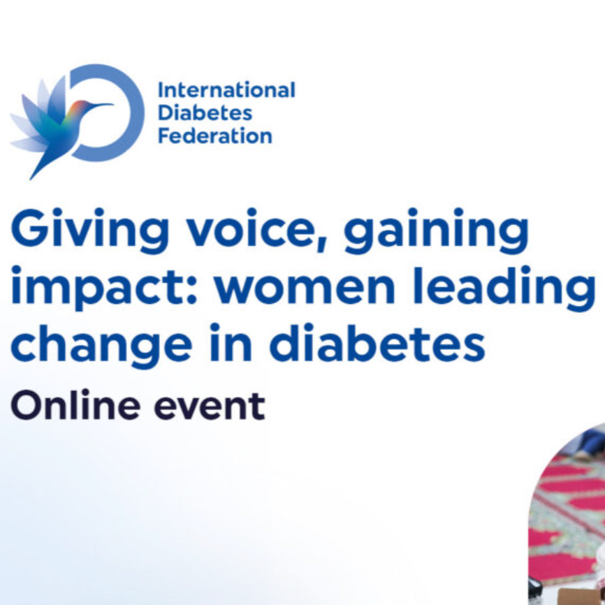 Blue Circle Talk: Giving voice, gaining impact: women leading change in diabetes