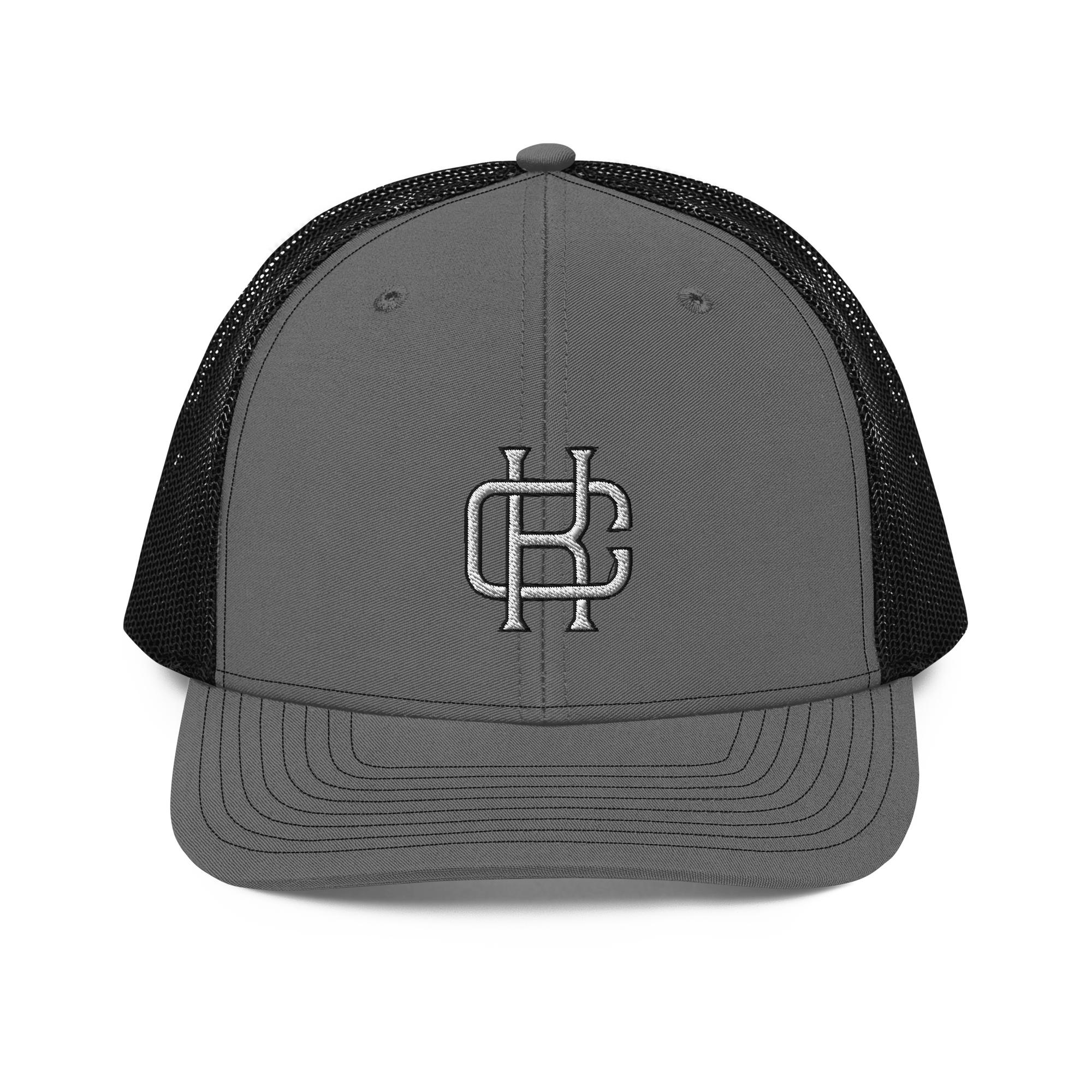 snapback-trucker-cap-charcoal-black-front-66b2271ca9a1e.png