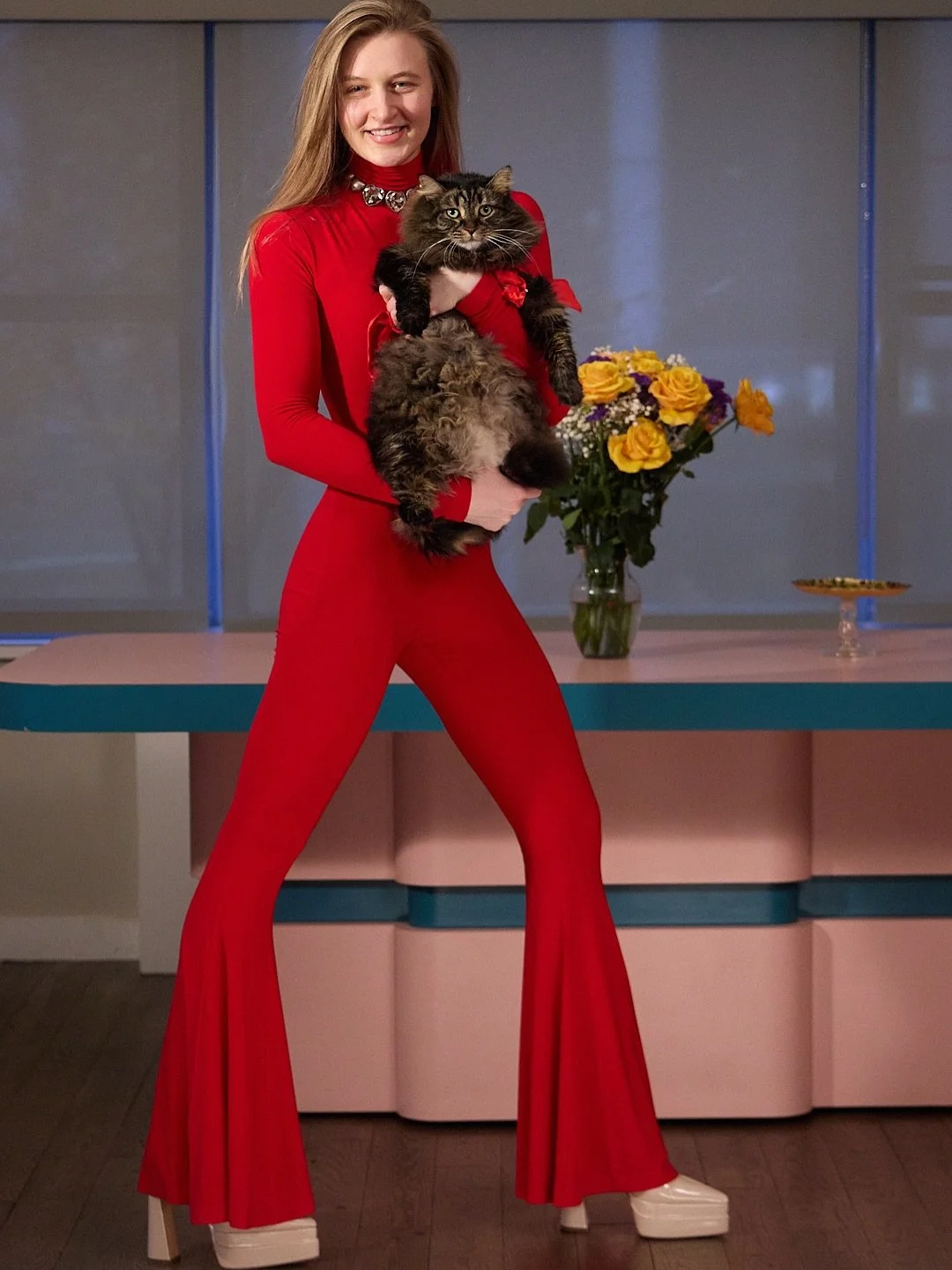 The best Thanksgiving ever!!!! 🌹✨🐞

#thanksgiving #thanksgivingoutfit #gratitude #cats_of_instagram #happy #nyc #redjumpsuit #thanksgiving2025 #grateful #blessed #keepbelieving