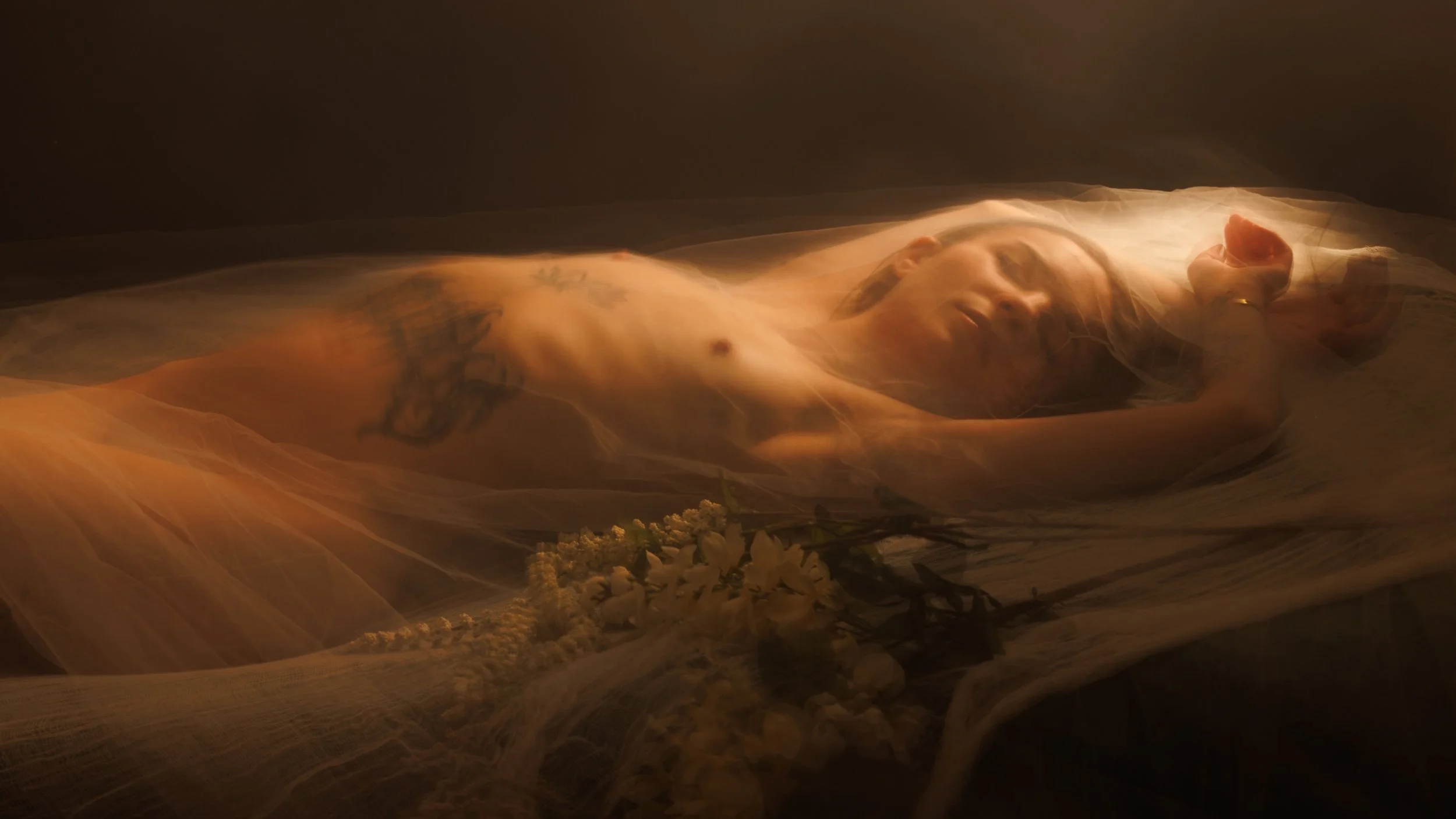 5 Second Exposure, Tulle in Motion