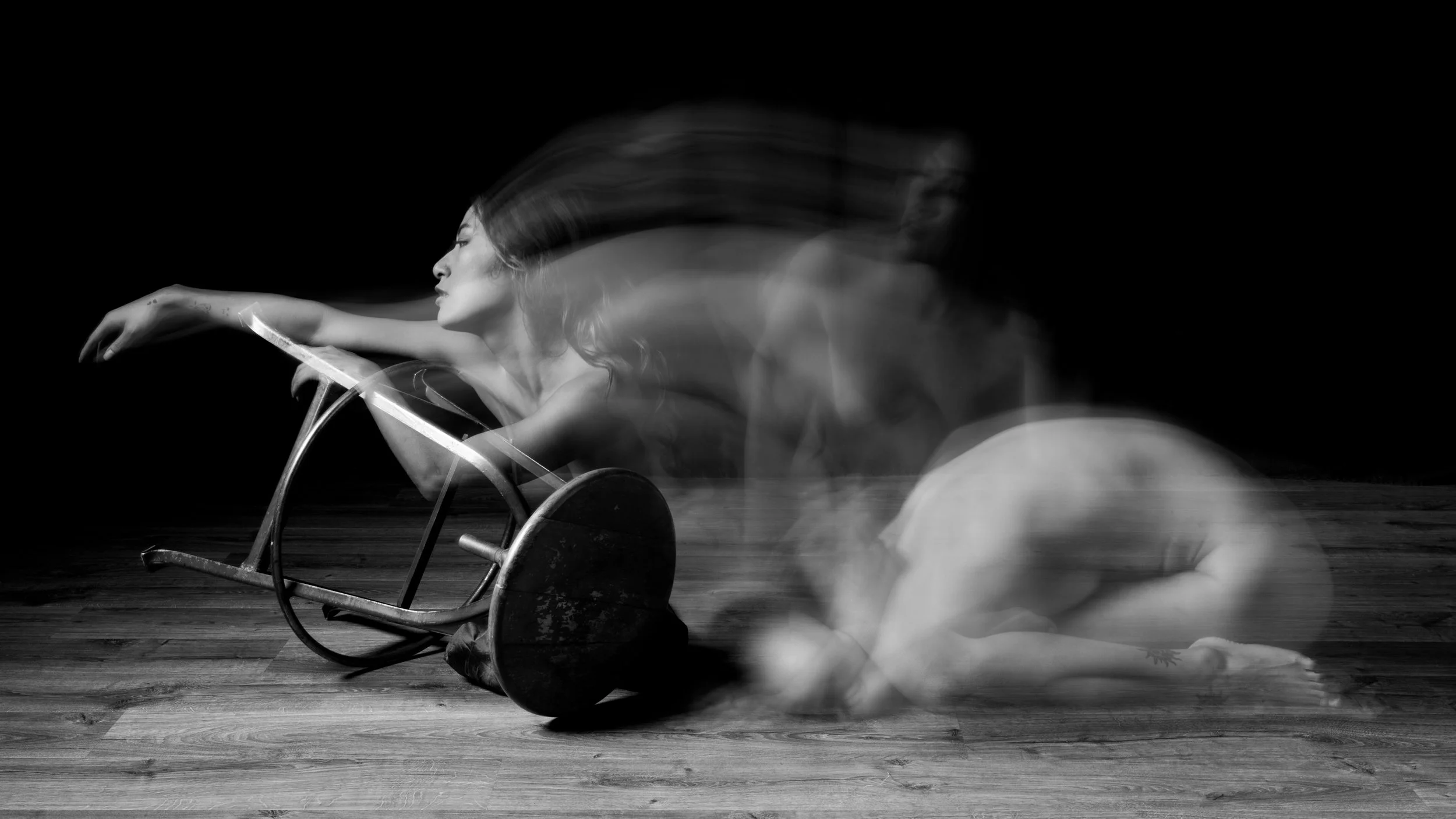 10-Second Exposure with Model Movement