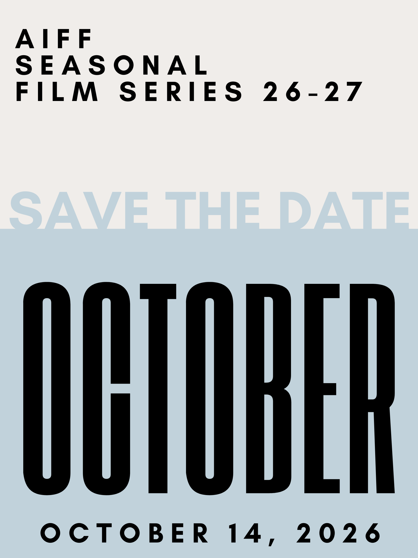 AIFF Season Film Series - October