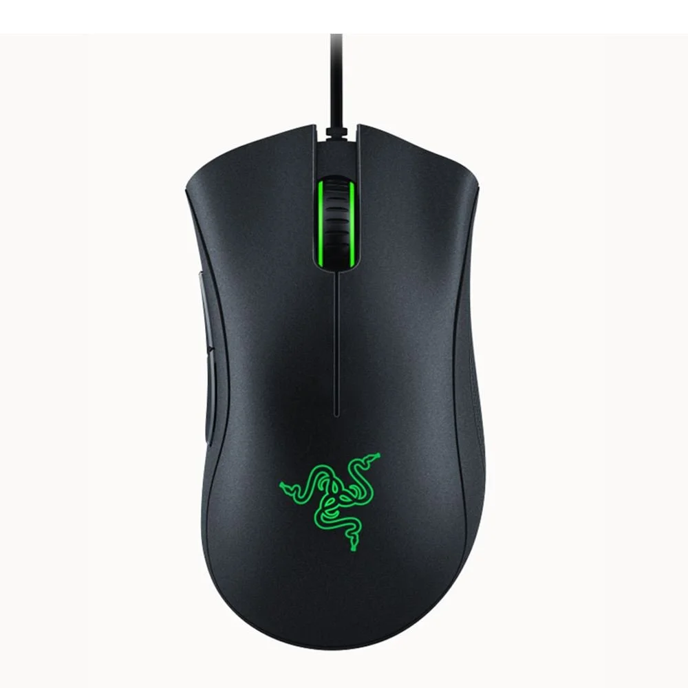 Razer DeathAdder Essential Ergonomic Wired Gaming Mouse - Black