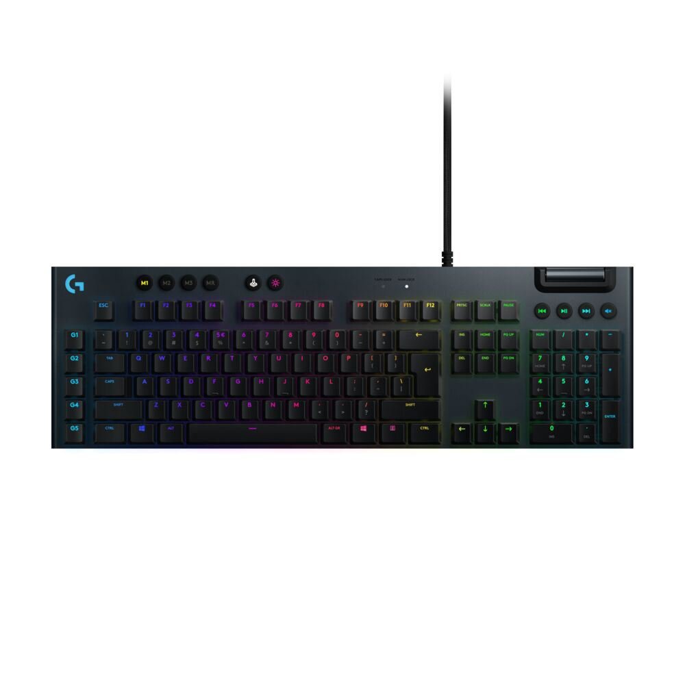 Logitech G G815 LIGHTSYNC RGB Mechanical Gaming Keyboard - Romer-G Clicky