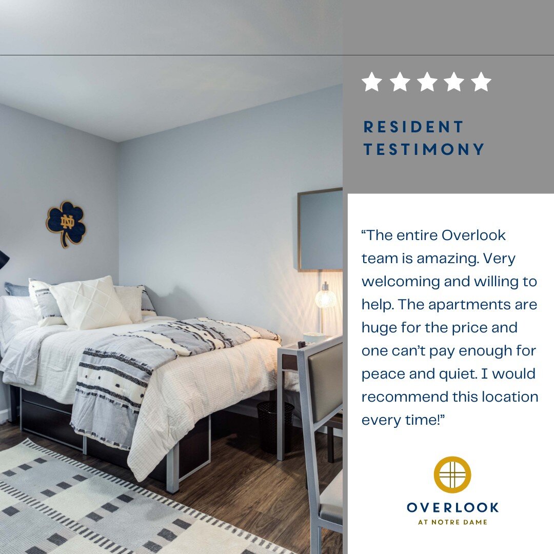 Hear it from our residents, Overlook is the place to be!
.
.
.
.
.
#overlook #apartments #studentliving #NDliving #testimony #apartmentreviews #apartmentsnearme