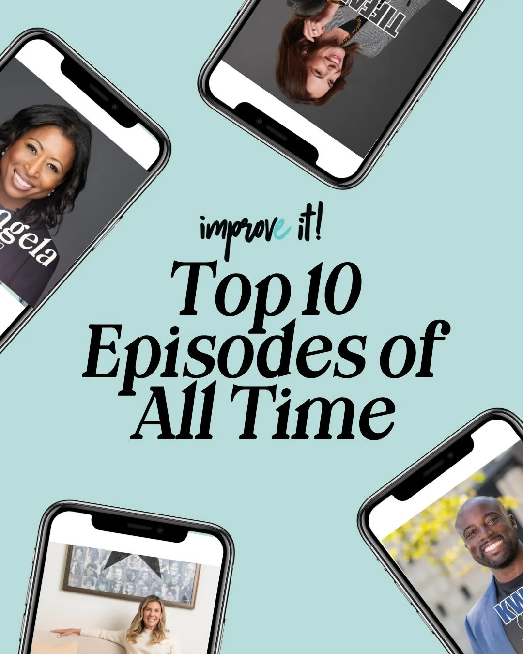 5 YEARS STRONG.🎉 

To celebrate, I pulled the top 10 most-loved episodes of all time for the Workday Playdate with @improveitco podcast. And WOW, y&rsquo;all have great taste. Here&rsquo;s who made the list:

✨ @kimmalonescott: Radical candor that m