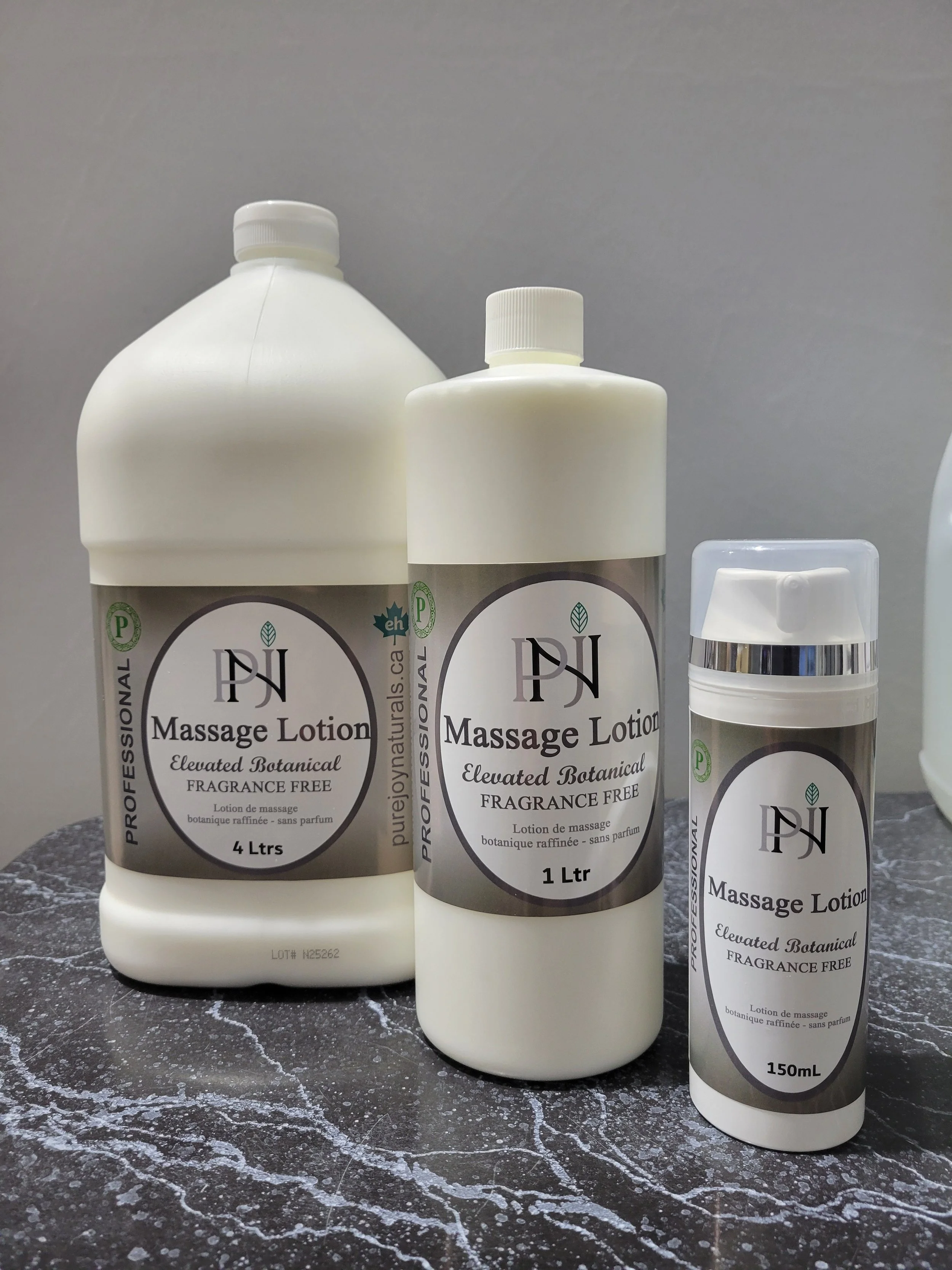 MASSAGE LOTION - PROFESSIONAL     EVELATED BOTANICALS