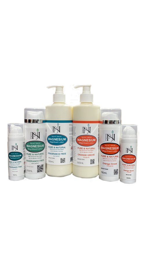 Magnesium Premium Lotion All Sizes