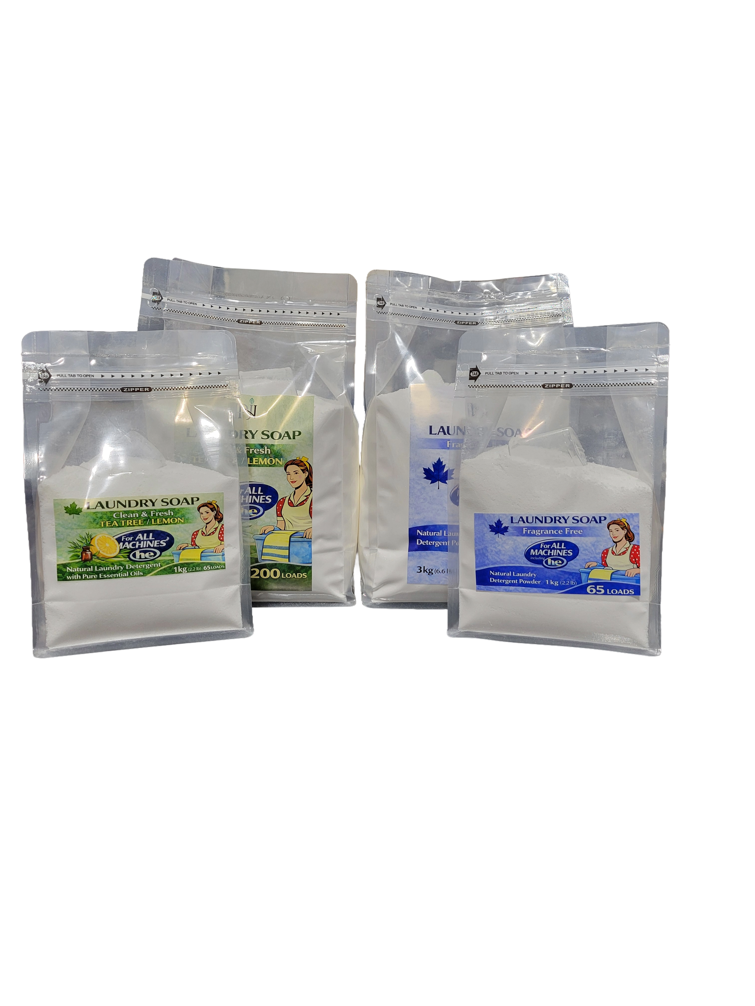 Laundry Soap (Powder) 100% Natural 1kg and 3kg