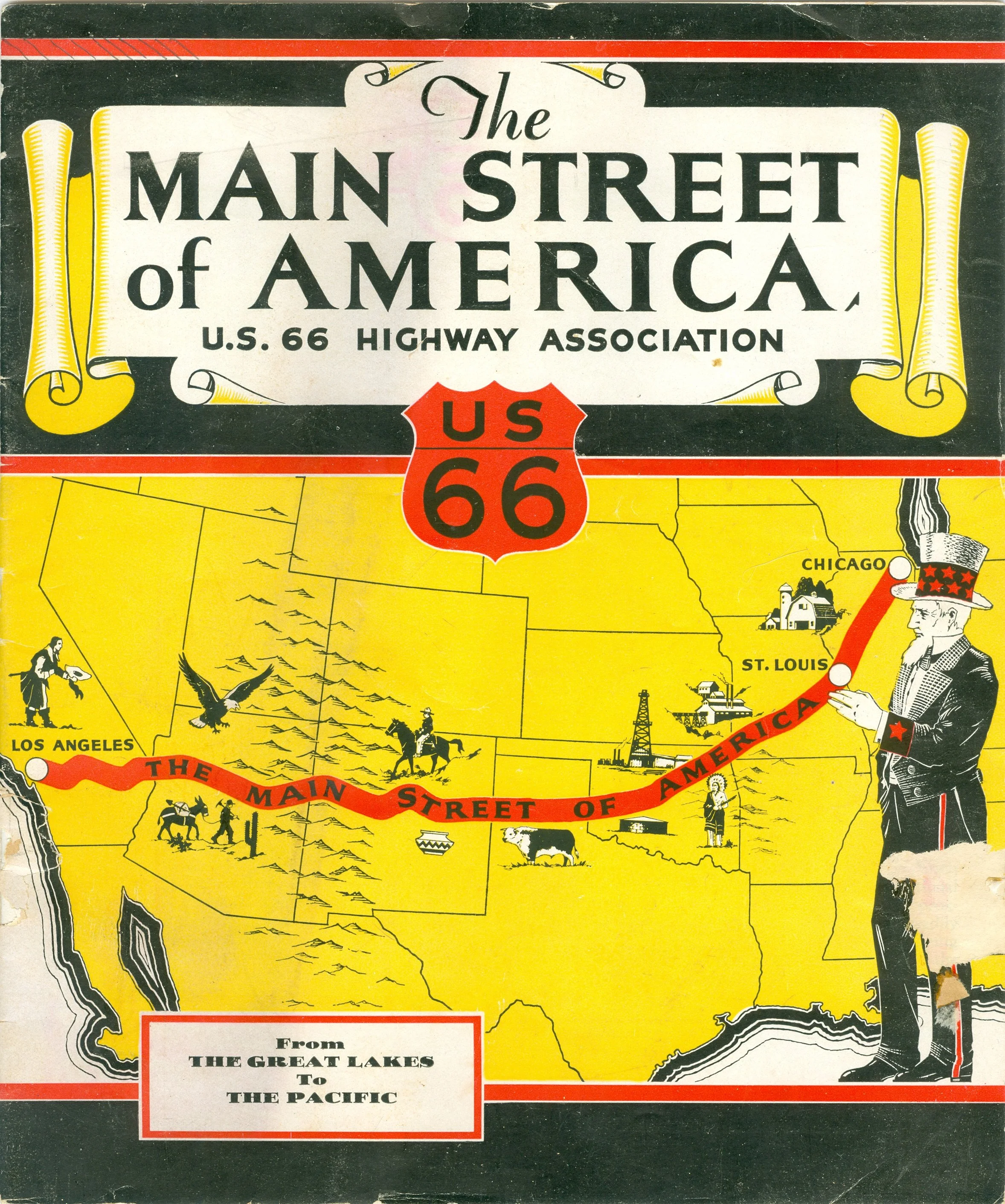 The Main Street of America, Route 66, Courtesy of Joe Sonderman.