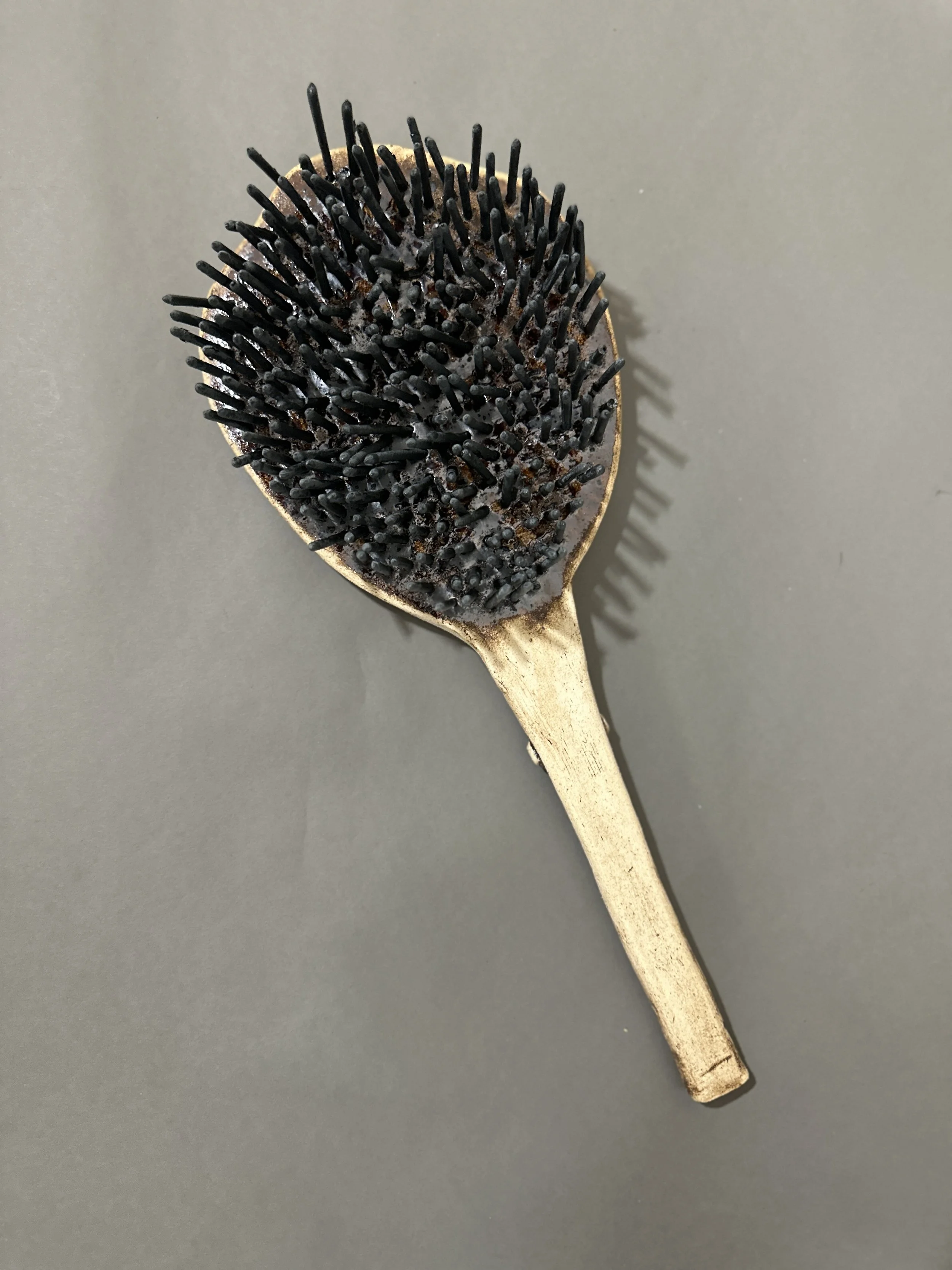 GREÑAS pt 1, Stoneware and Mixed Media, 2025