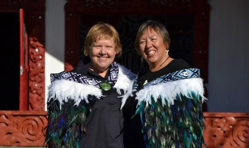 Thanking Julia and welcoming Josephine