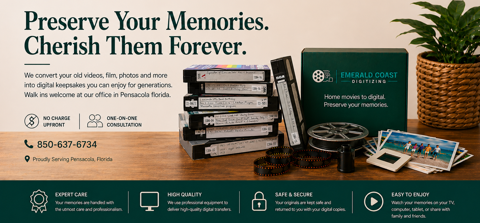 Vhs tapes to digital pensacola