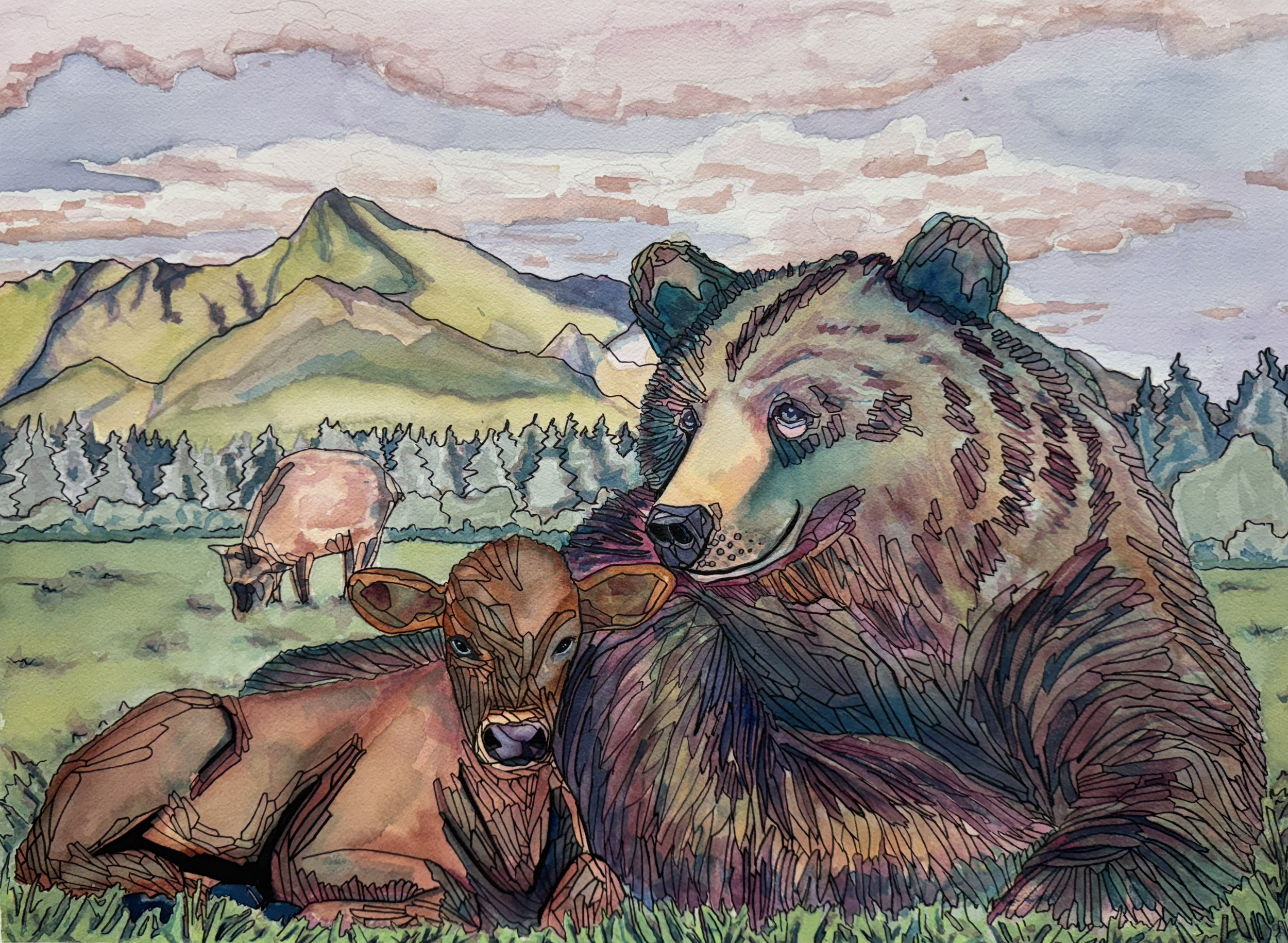 The Cow and The Bear