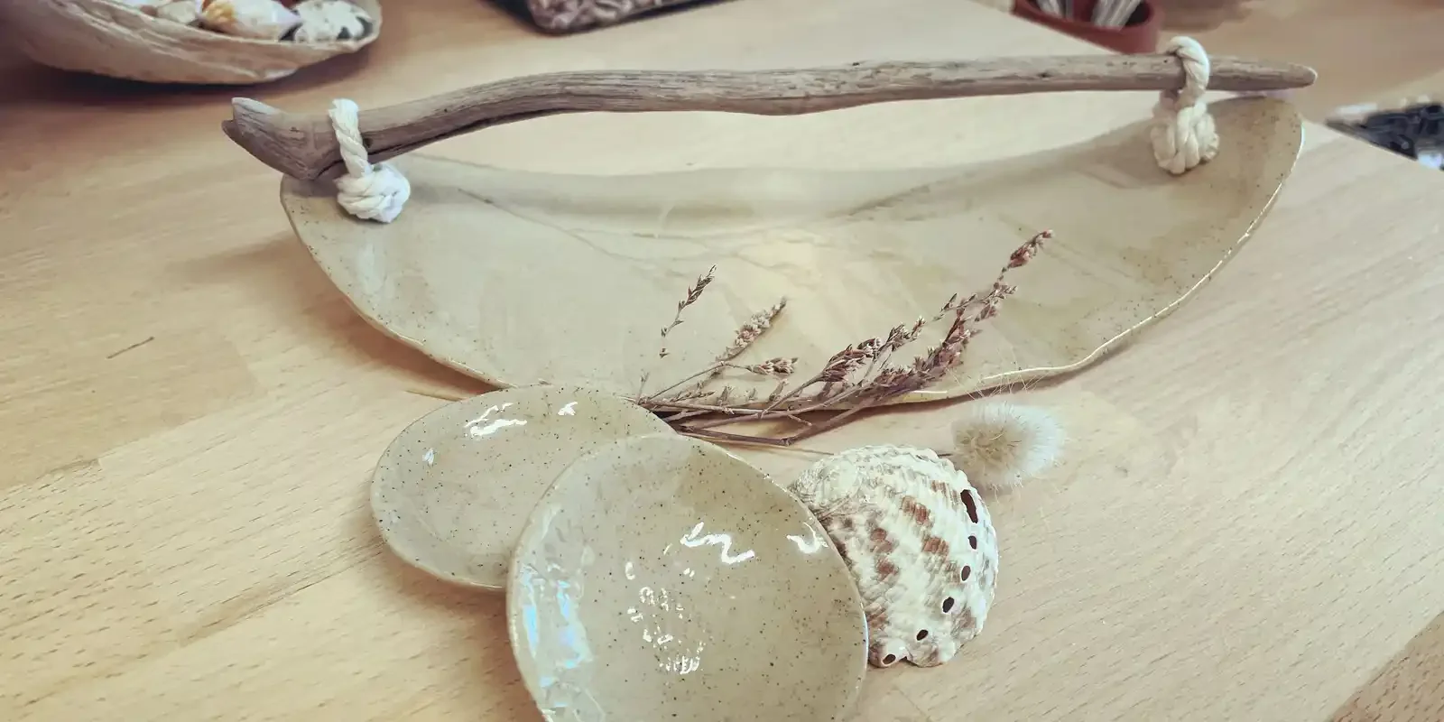 COASTAL CLAY &amp; CHAMPAGNE - 2 POT CREATIVE