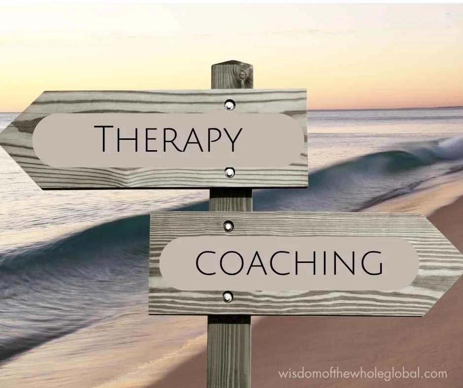 Coaching vs therapy